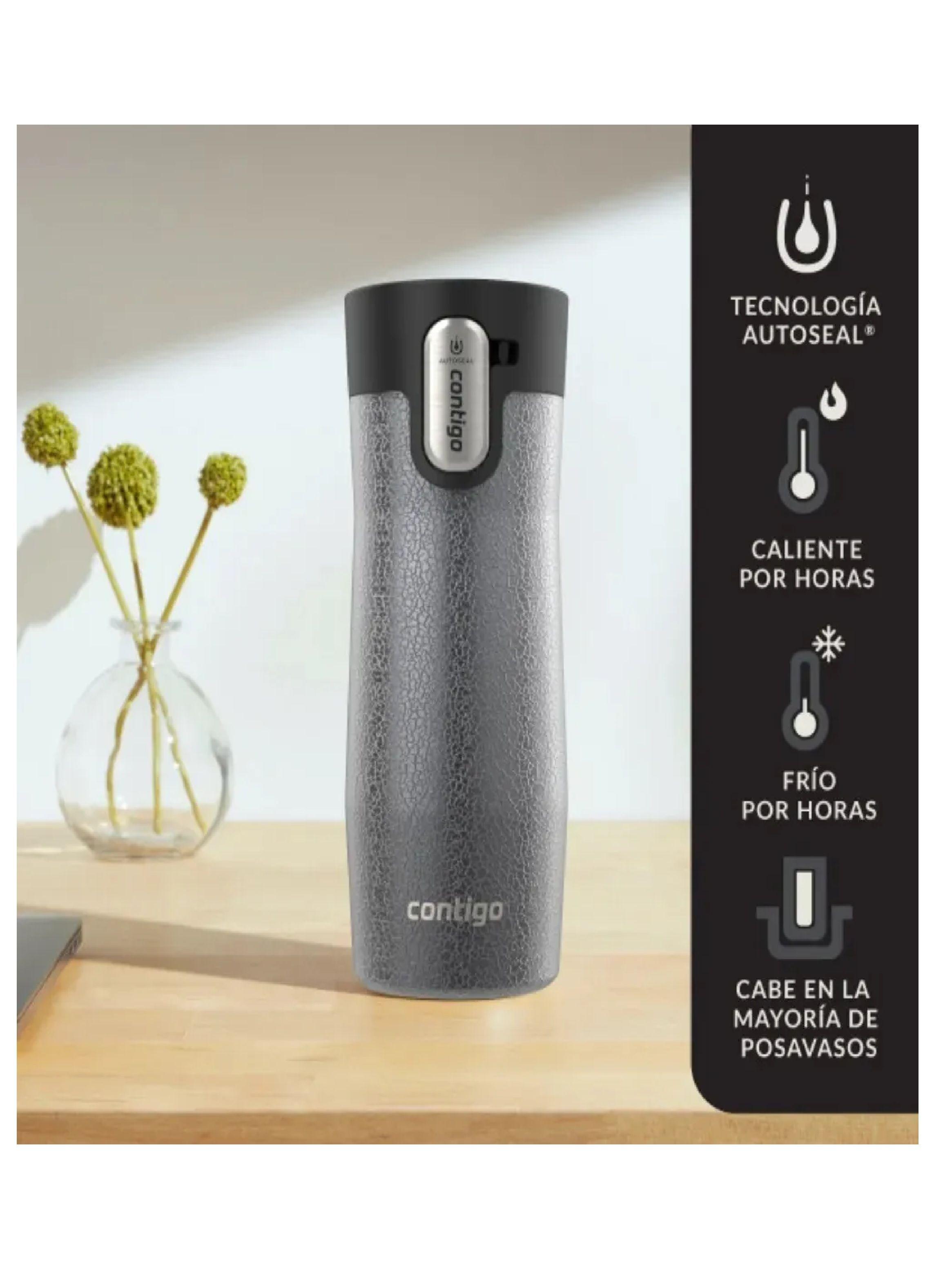 Vaso Termico Contigo West Loop Gris Autoseal 473ml-6