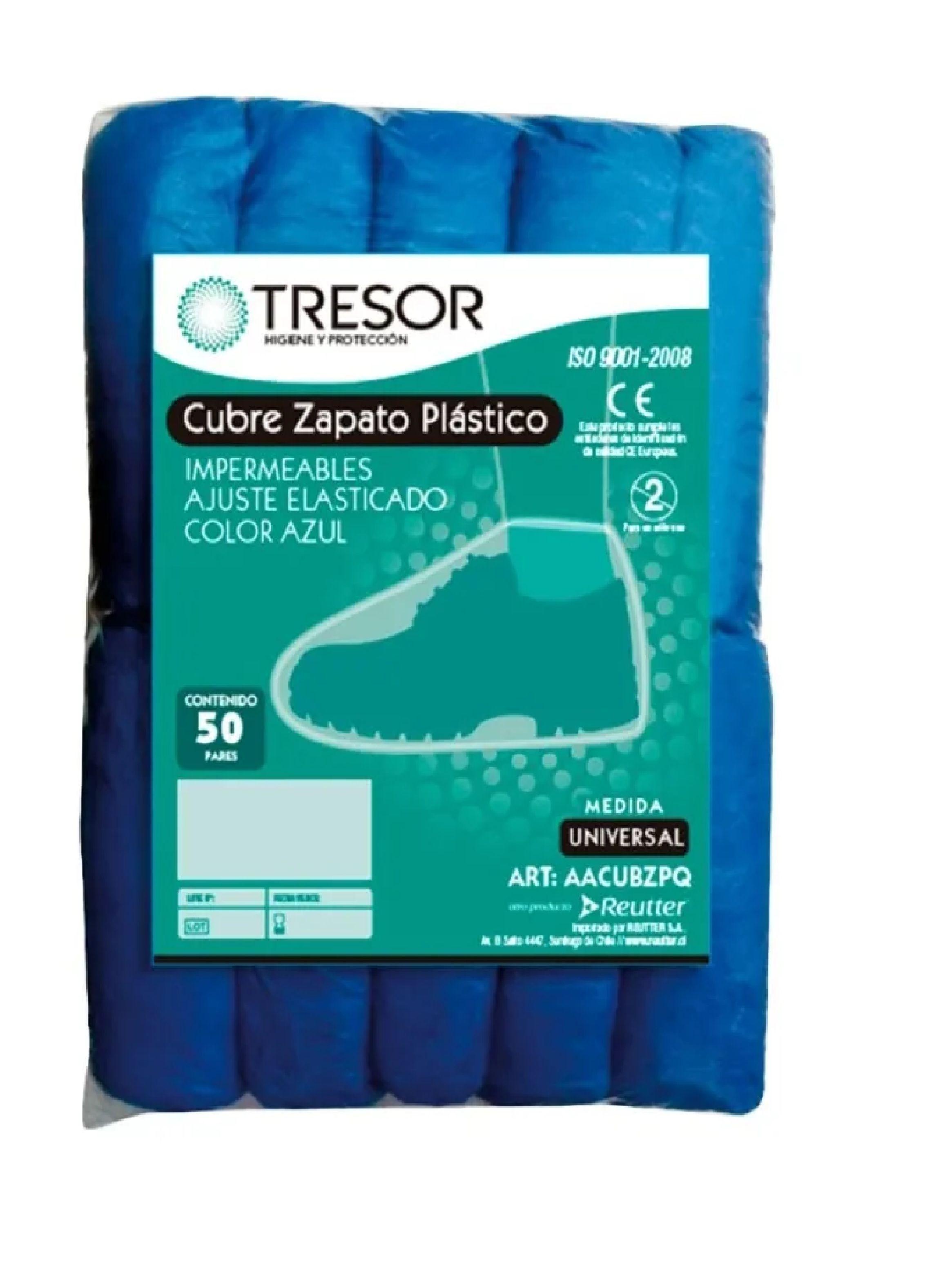 Cubre Zapato Tresor 500 Unidades Antideslizante Impermeable-4