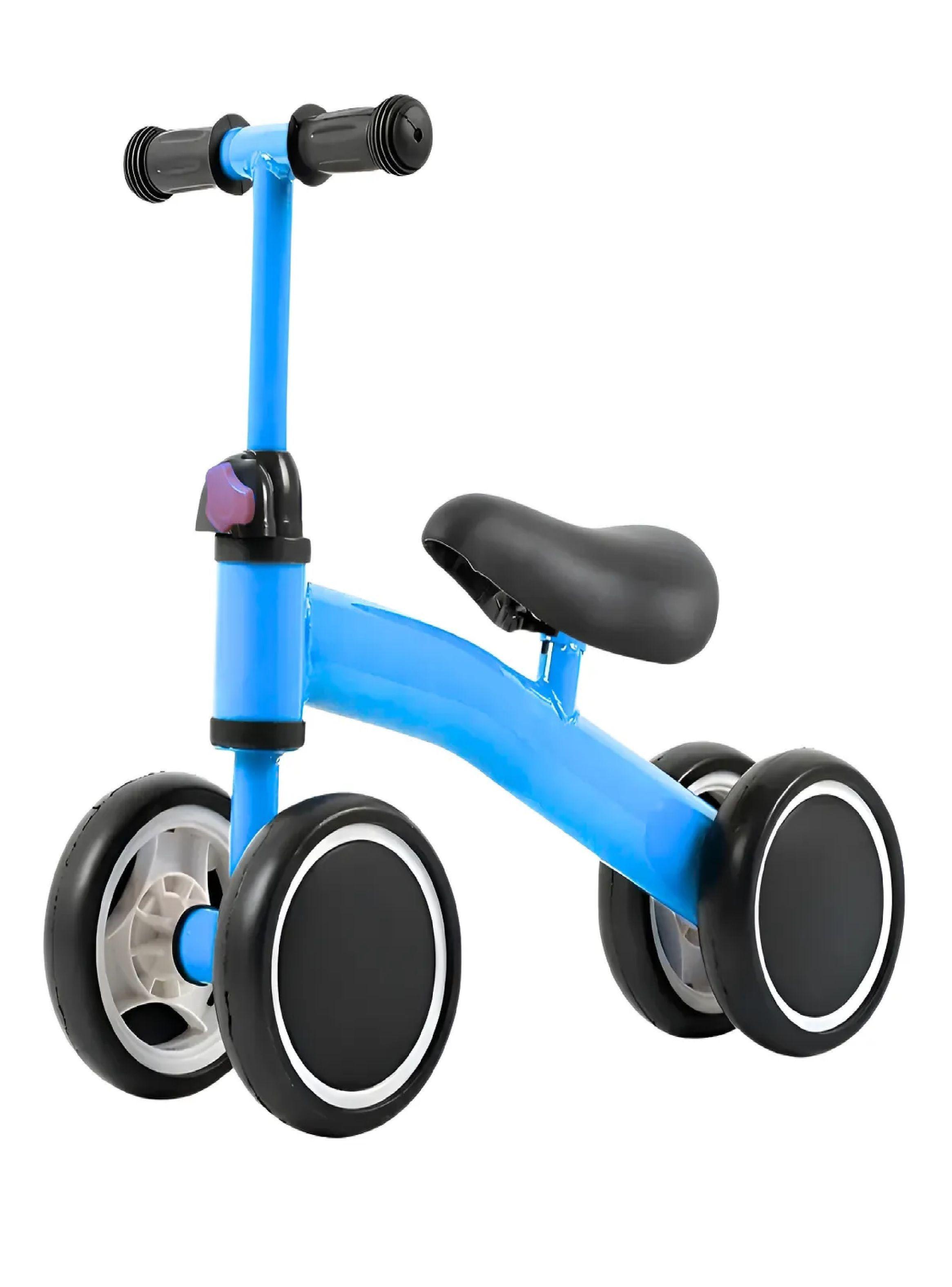 Bicicleta Correpasillo Triciclo Aprendizaje Equilibrio Niños Celeste-0