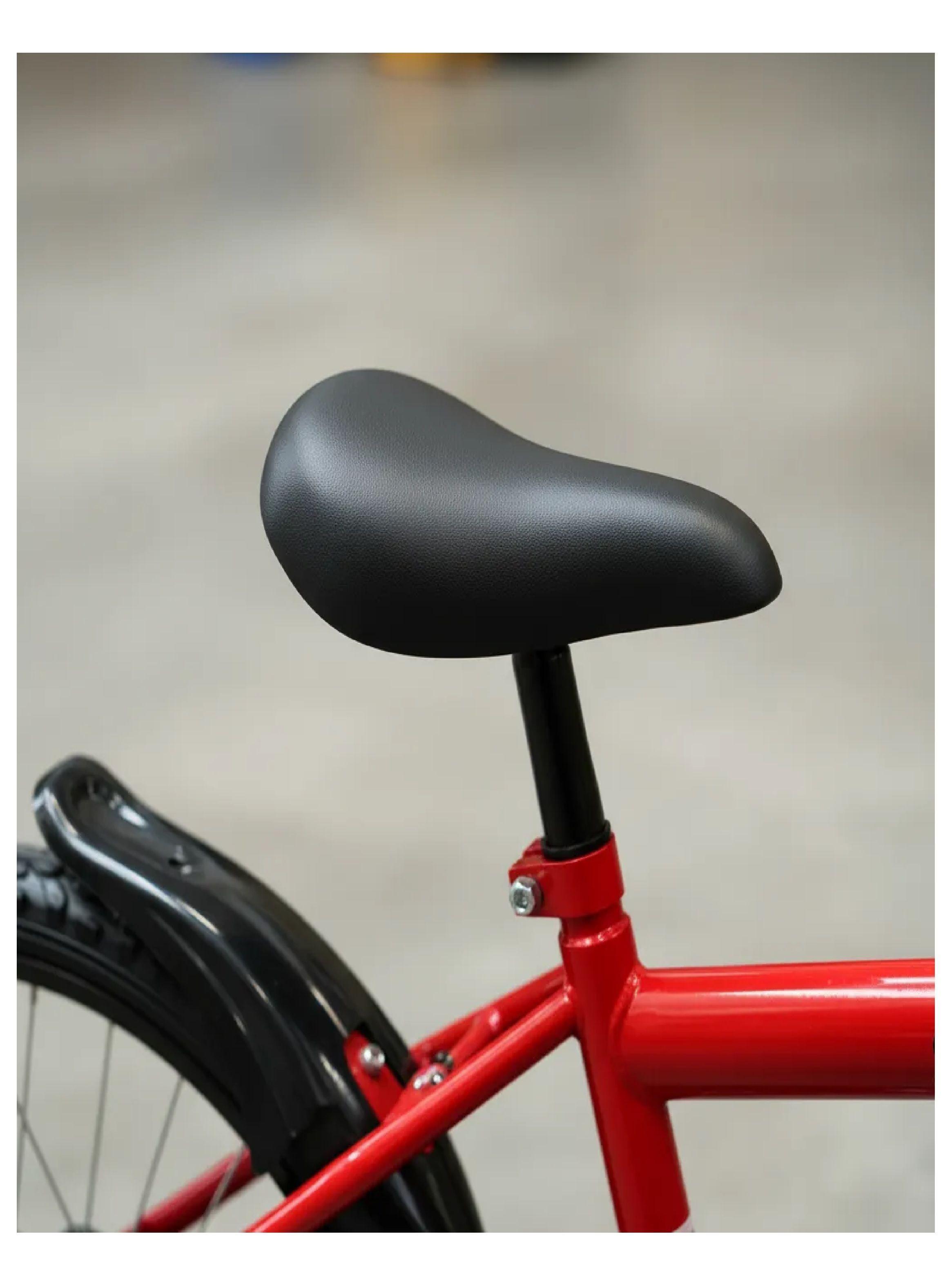 Bicicleta Aro 20 Infantil Con Ruedas De Aprendizaje Rojo-3