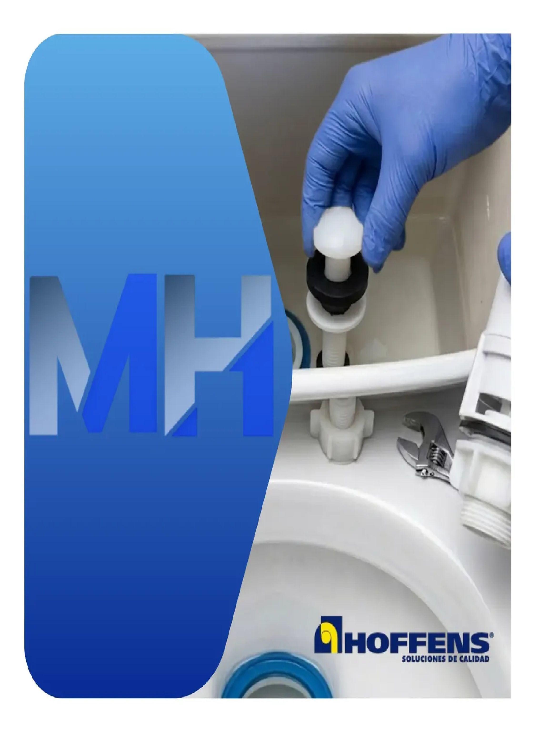 Kit Pernos De Fijacion Plastico Estanque Taza Wc Hoffens X2-3