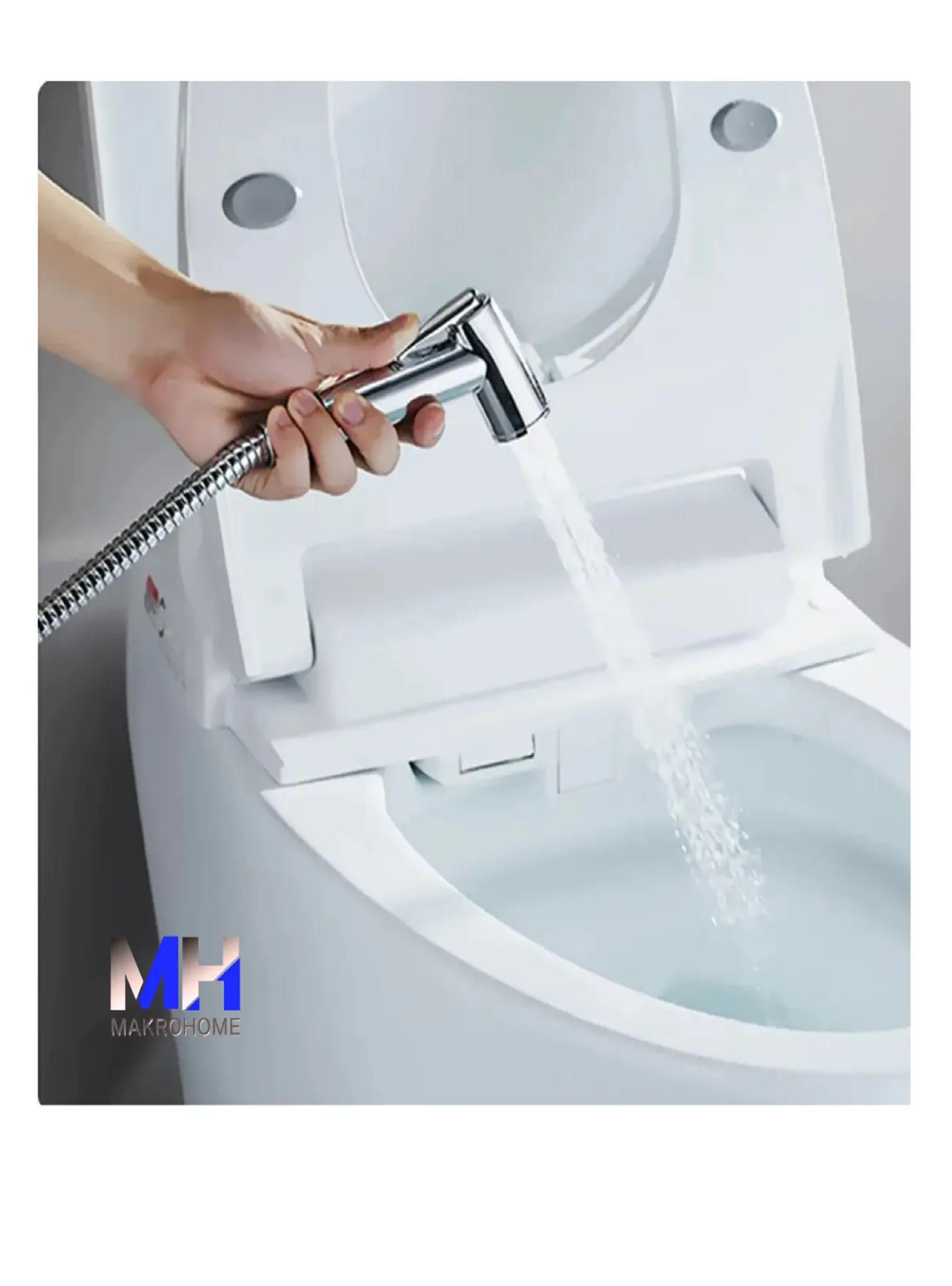 Ducha Bidet Higienica Arabe Kit Aquakit Limpieza Y Diseño-4