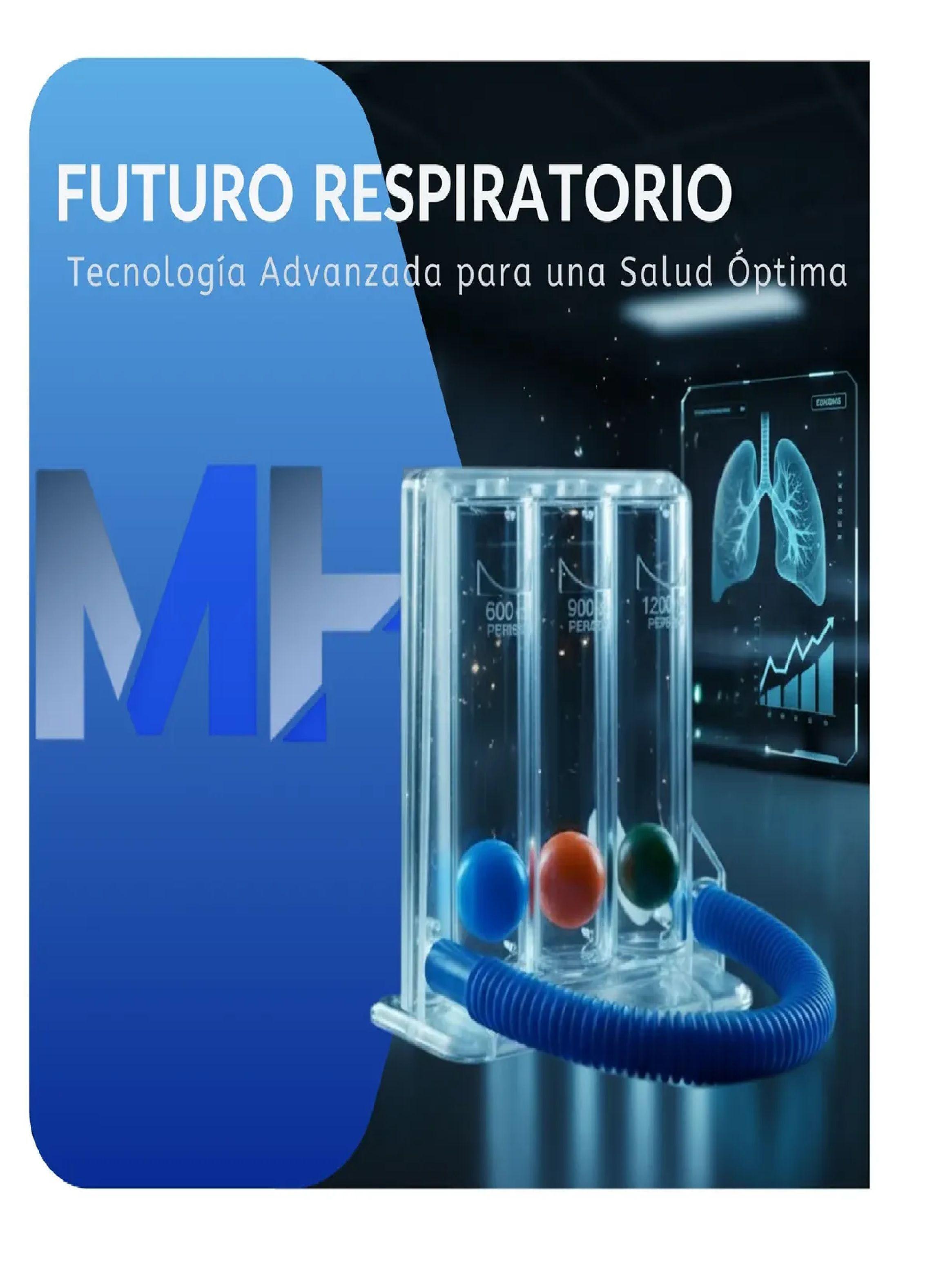 Triflo Ejercitador Pulmonar Respiratorio Espirometro Triflow-6