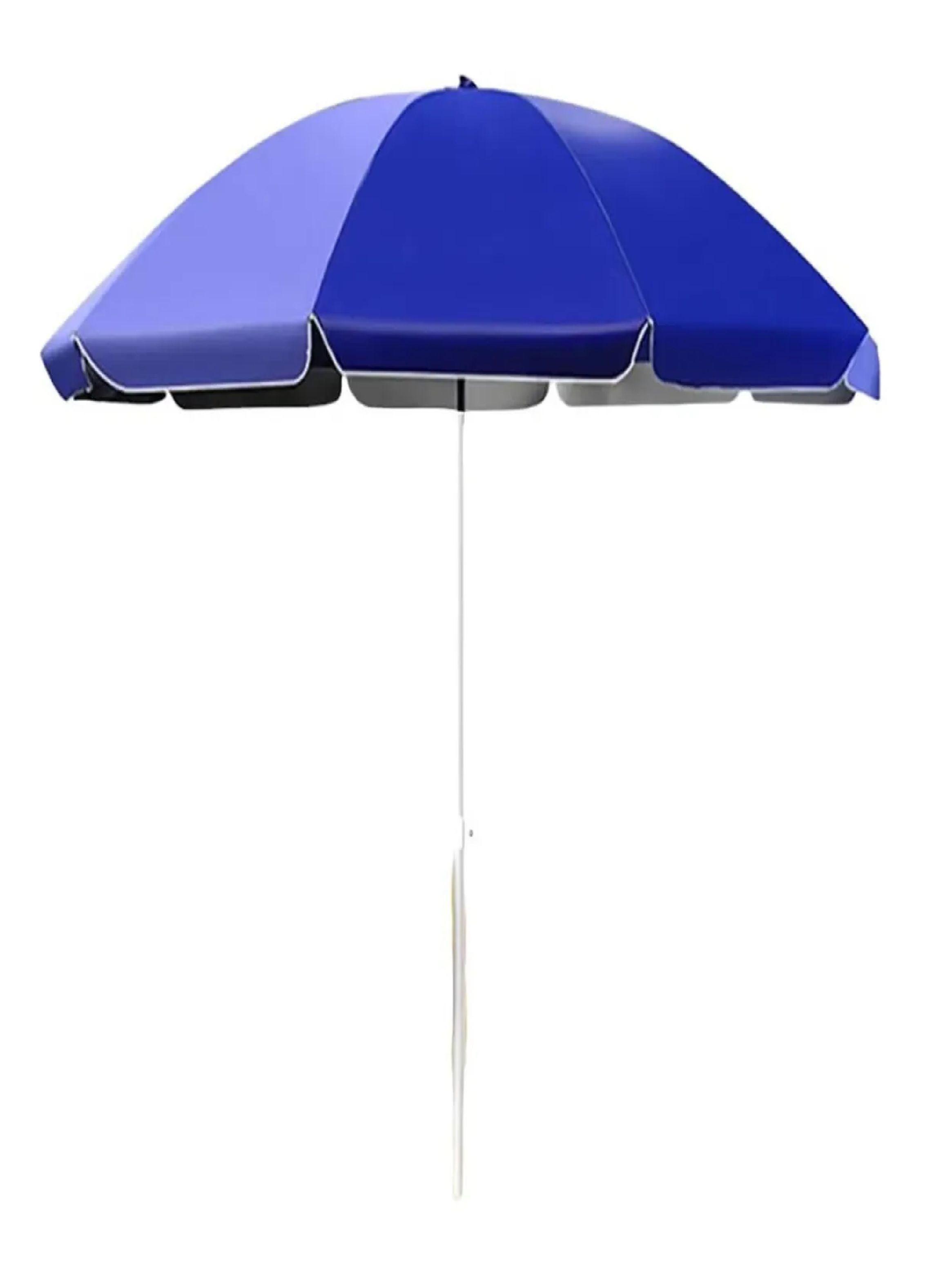 Quitasol Reclinable Uv Klimber Paraguas Azul 180cm-2