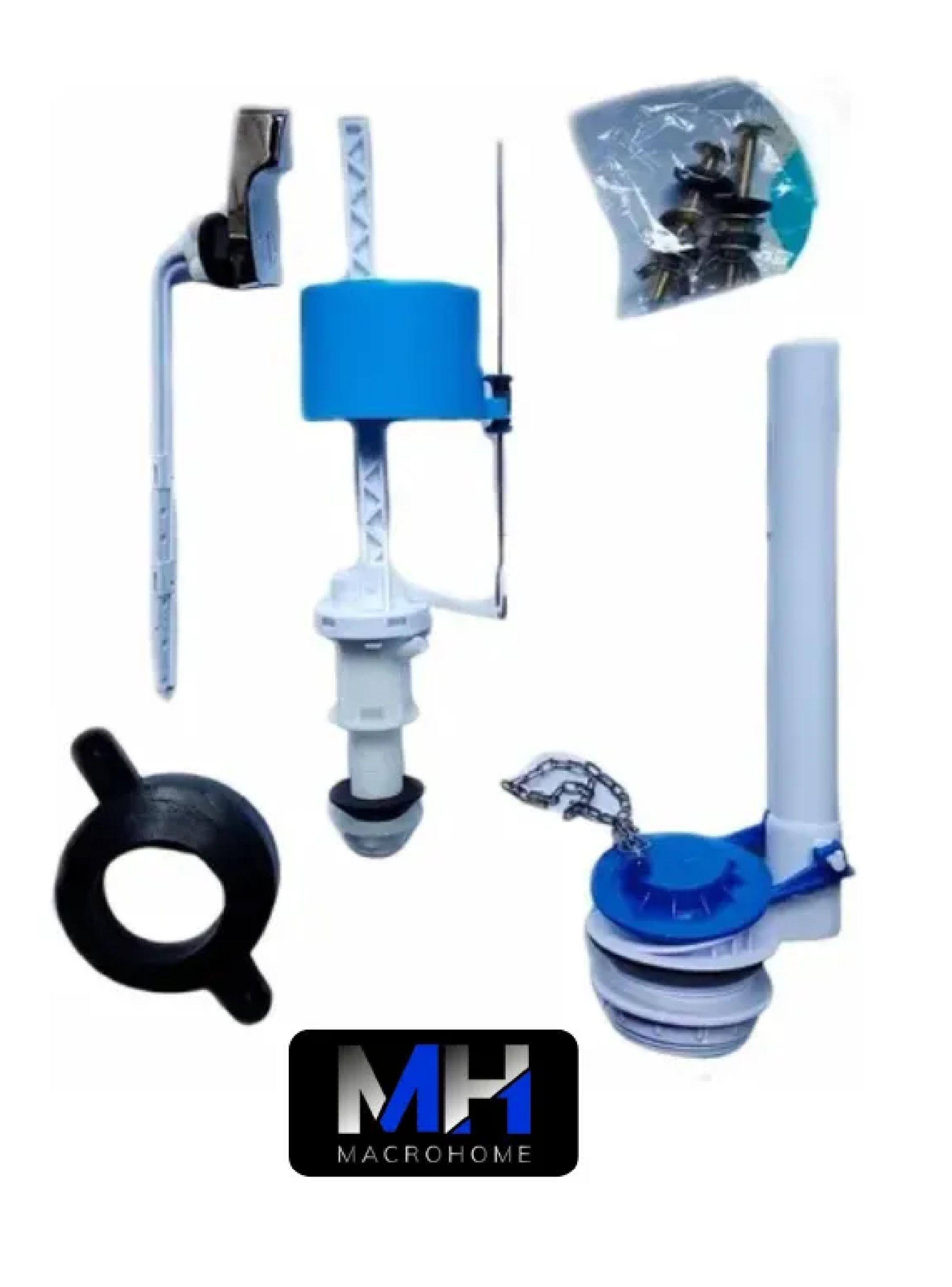 Kit Para Estanque Wc Instalacion Valvula Admision Descarga-1