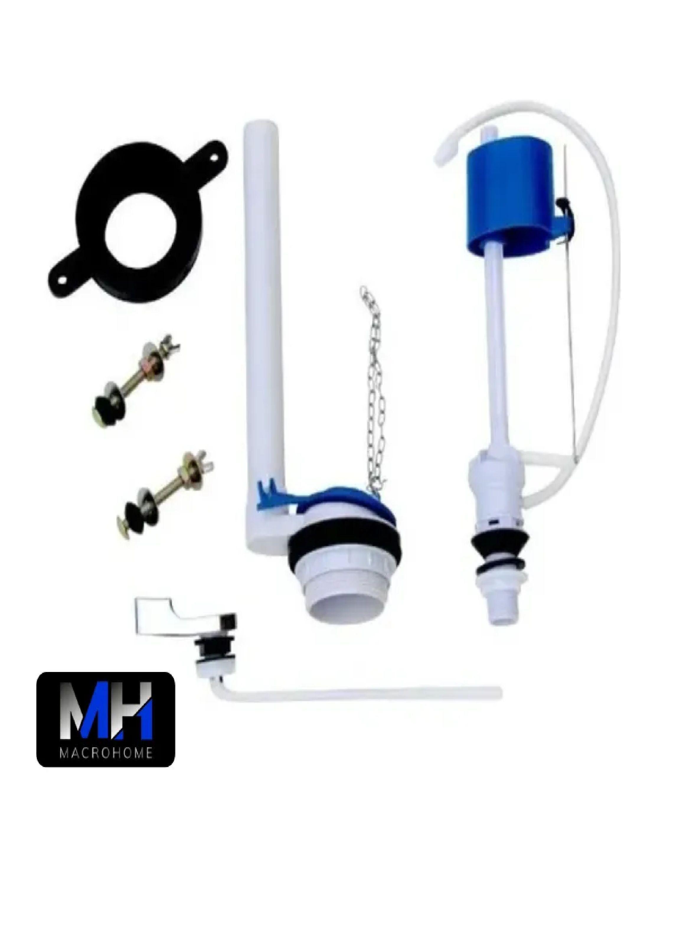 Kit Para Estanque Wc Instalacion Valvula Admision Descarga-5