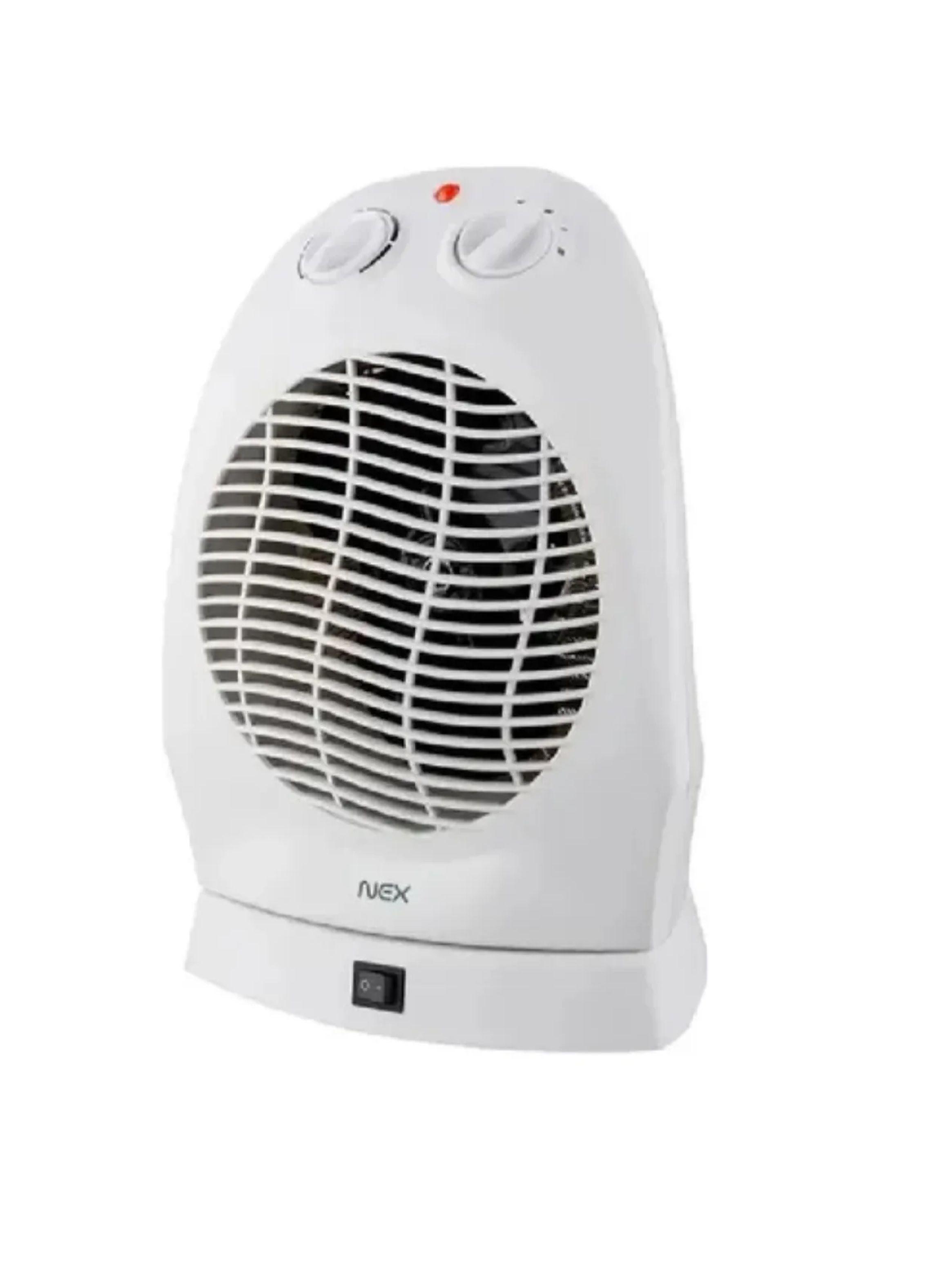 Calientacama 2 Plazas 60w Blanco +termoventilador 2000w Nex-2