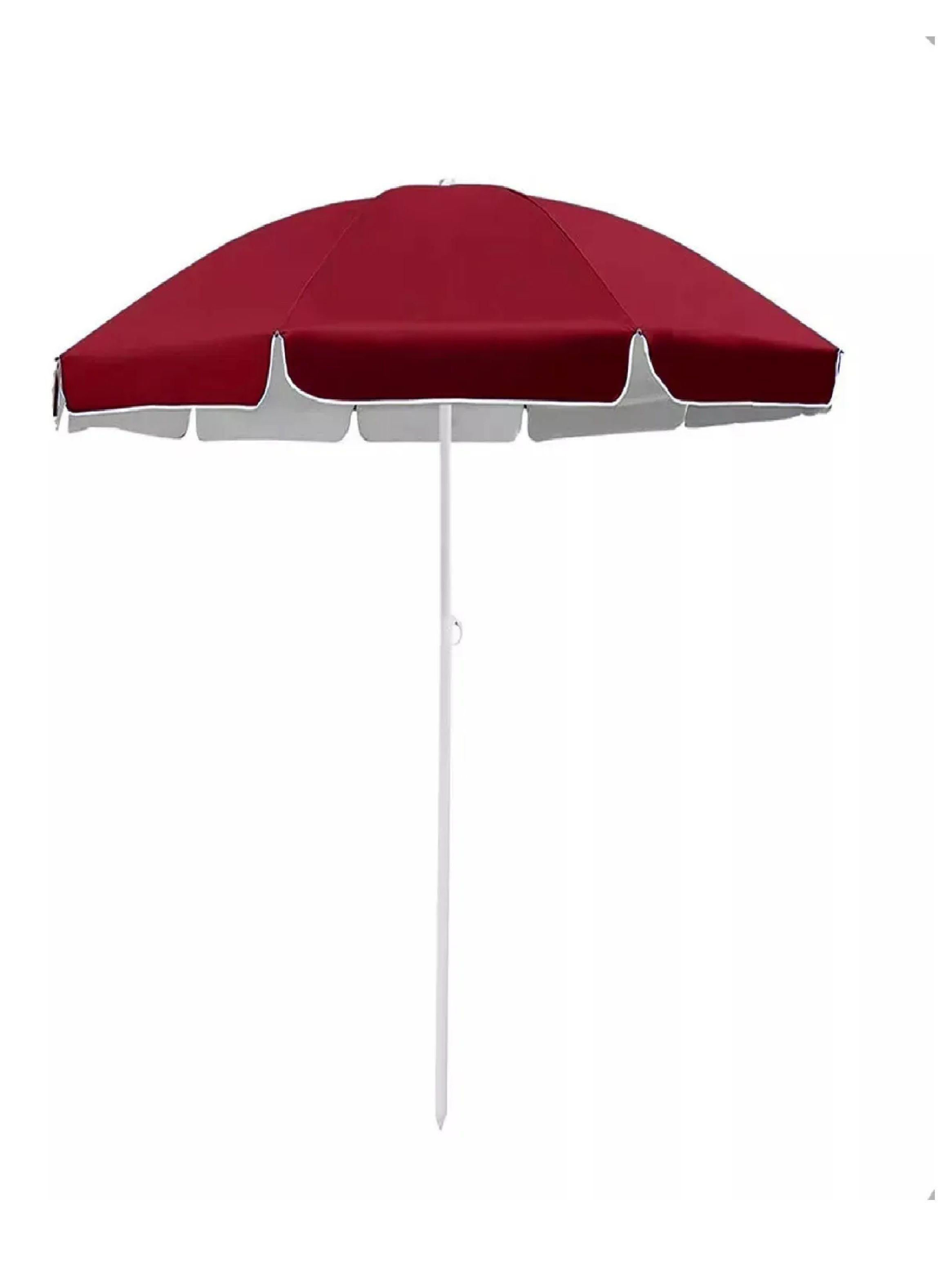 Pack X 2 Quitasol Filtro Uv Paraguas Sombrilla Bordo 160cm-2