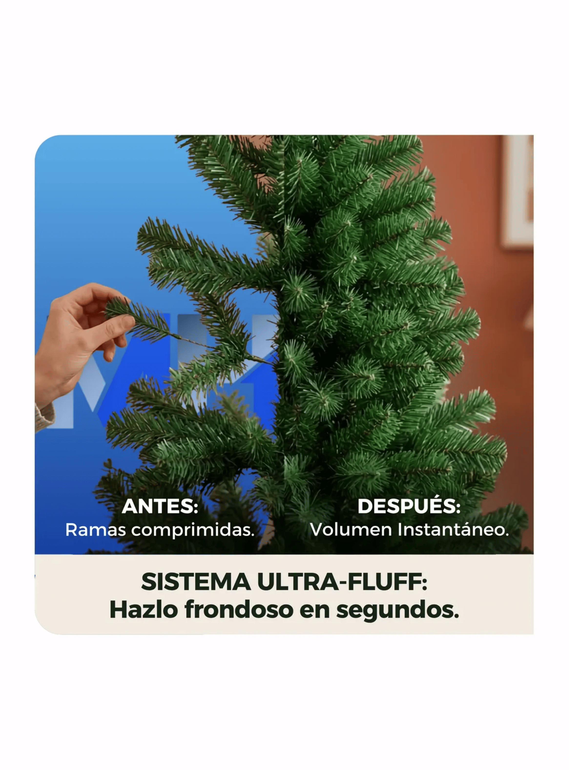 Arbol De Navidad Verde Tradicional 210 Cm Arbolito Navide o-4