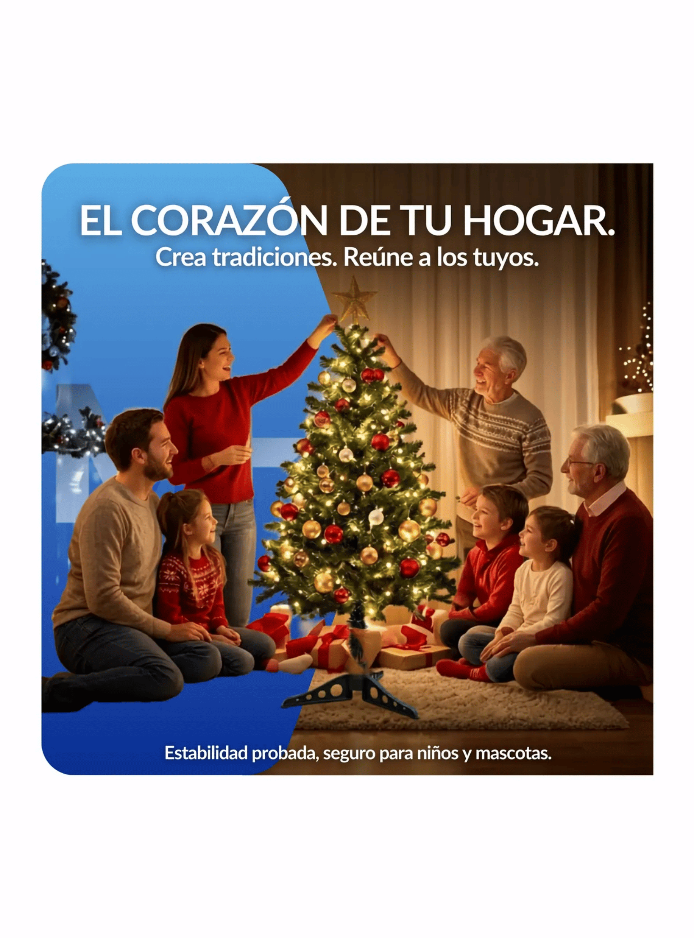 Arbol De Navidad Verde Tradicional 210 Cm Arbolito Navide o-7
