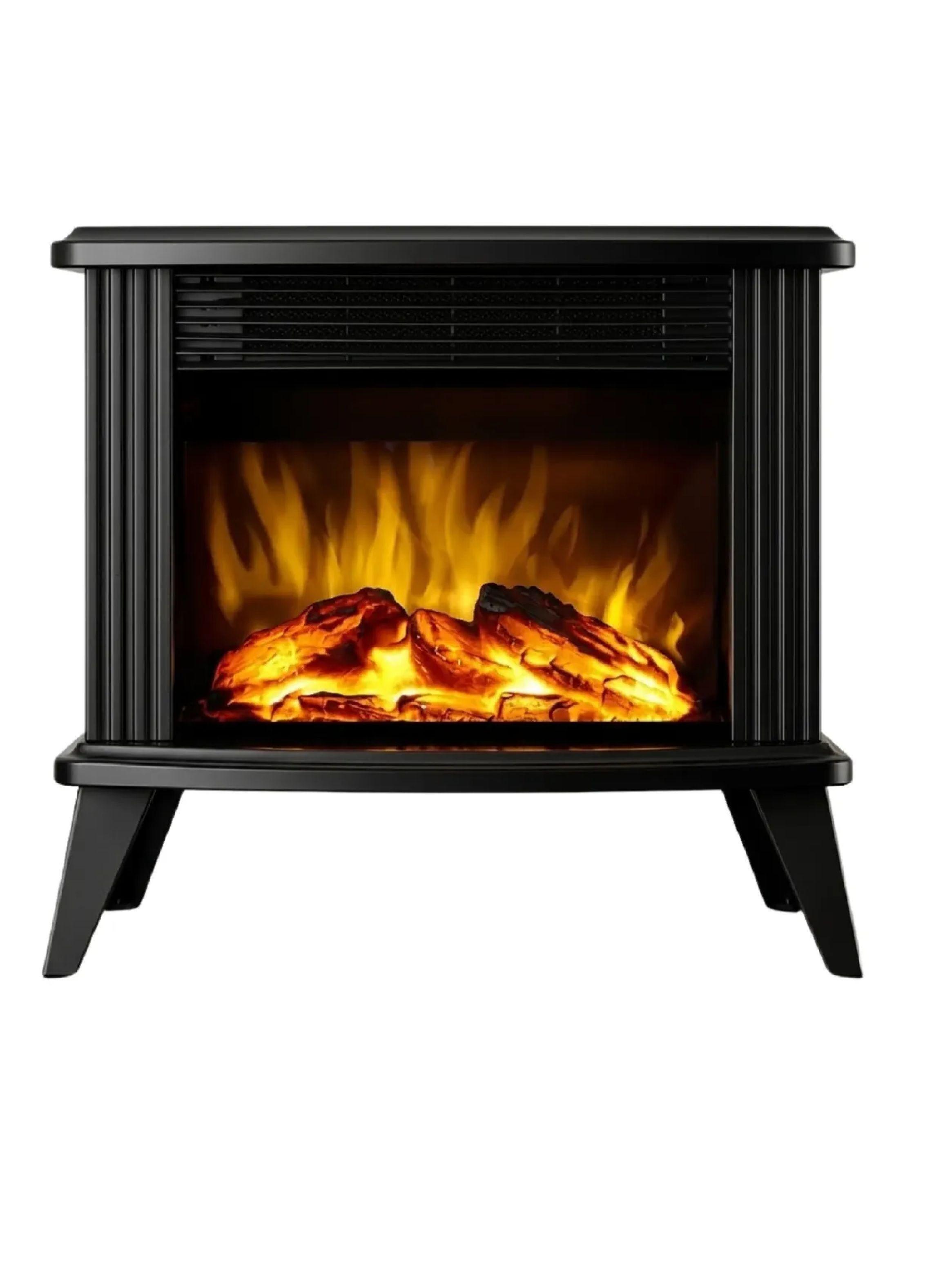 Estufa Chimenea Electrica Nex 1600w Efecto Llama Realista-0