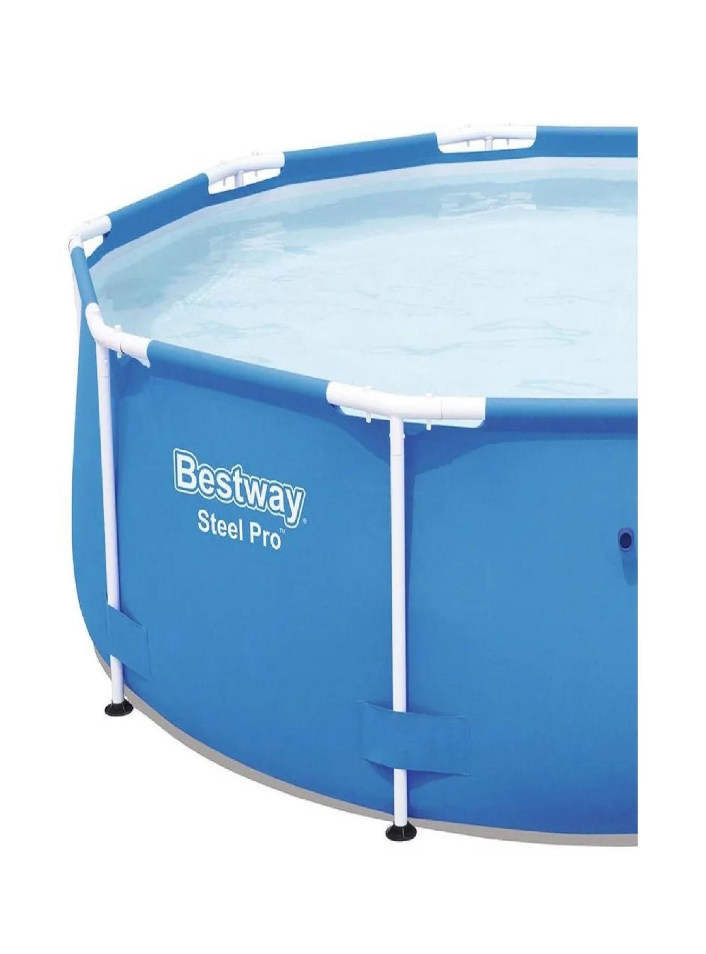 Piscina Estructural Con Filtro 305x305x76 Cm 4678 Litros-3