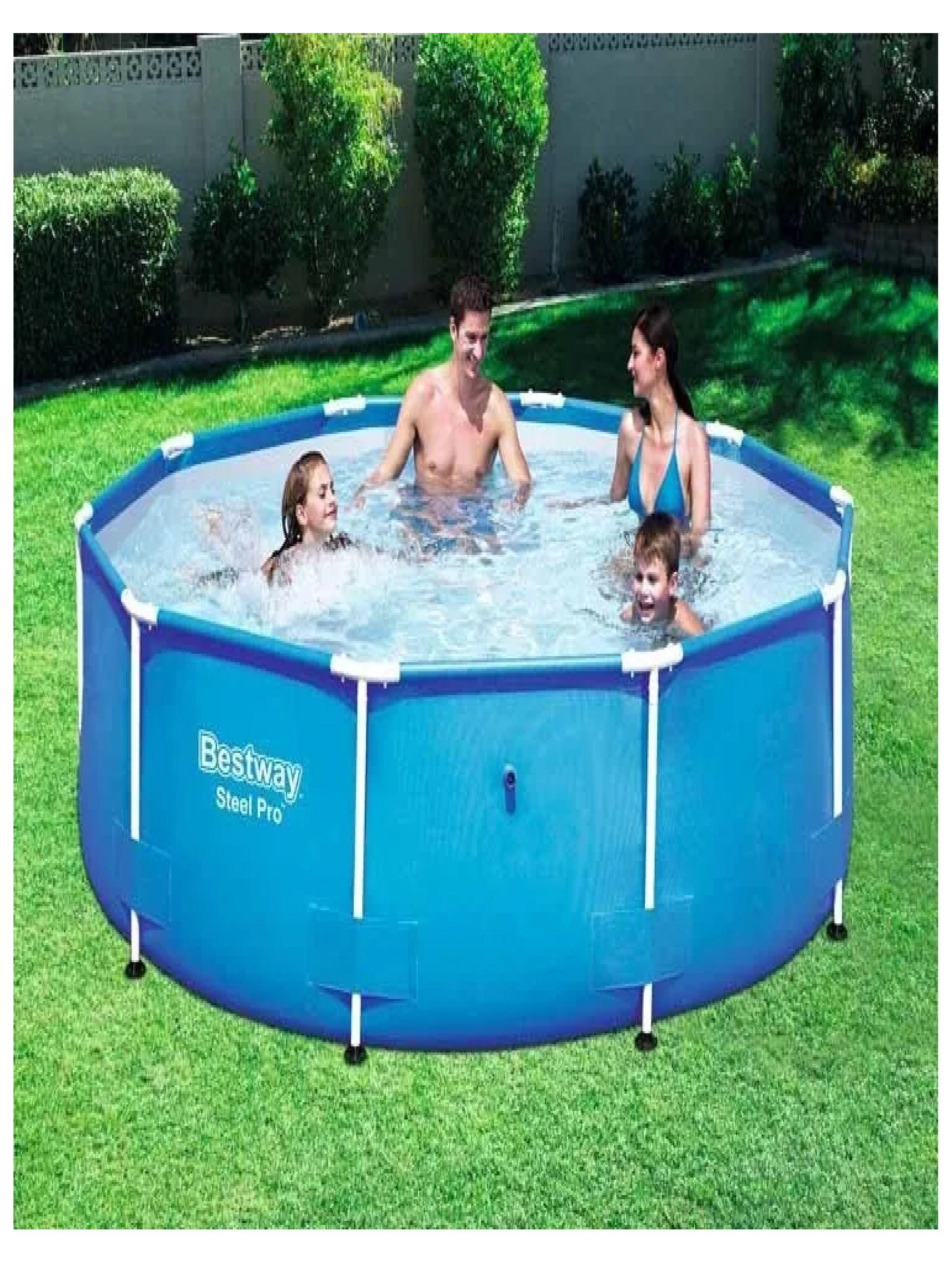 Piscina Estructural Con Filtro 305x305x76 Cm 4678 Litros-5