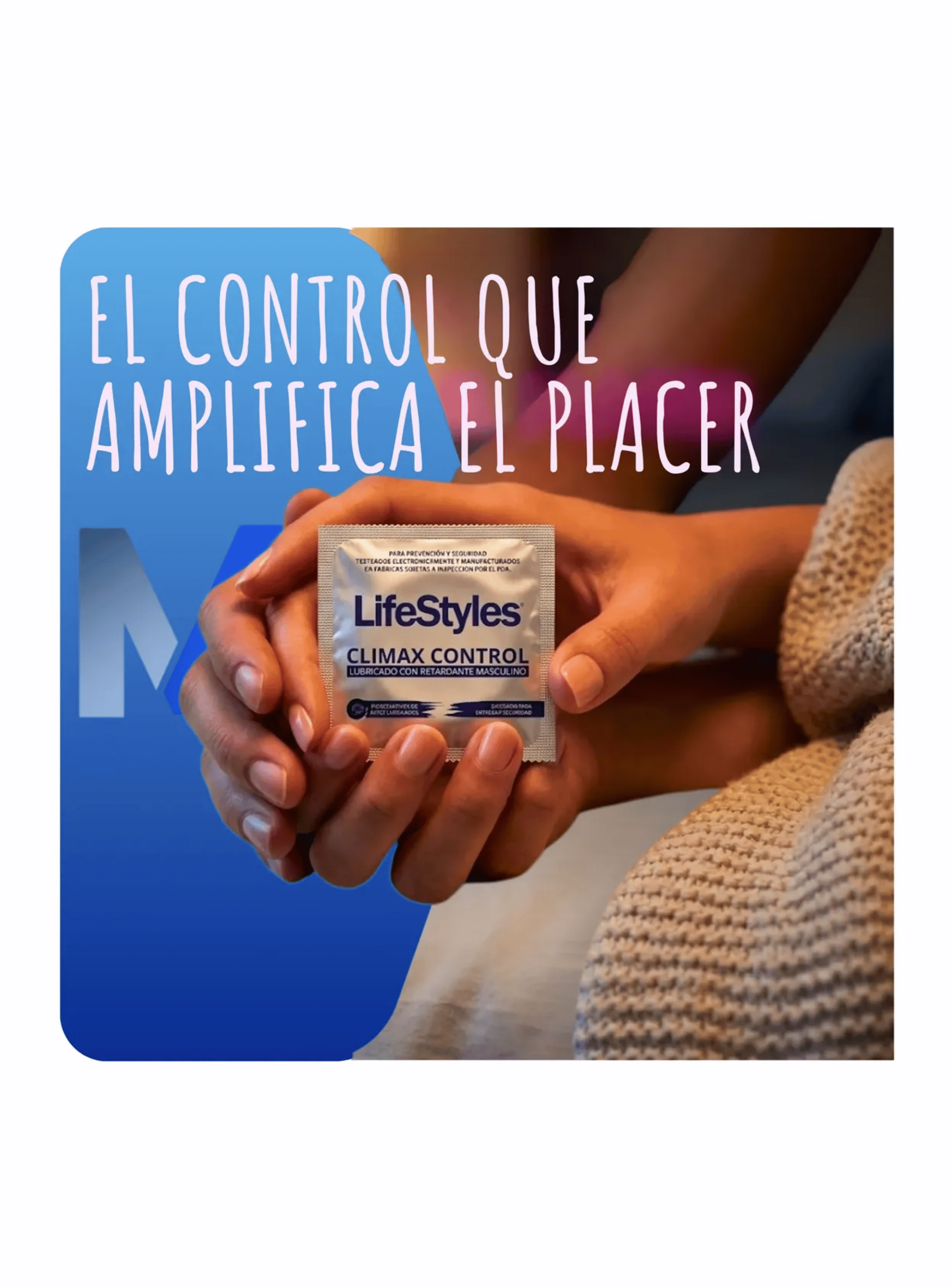 Pack 6 Estuches Condones Lifestyles Climax Control 18 Unidades-2