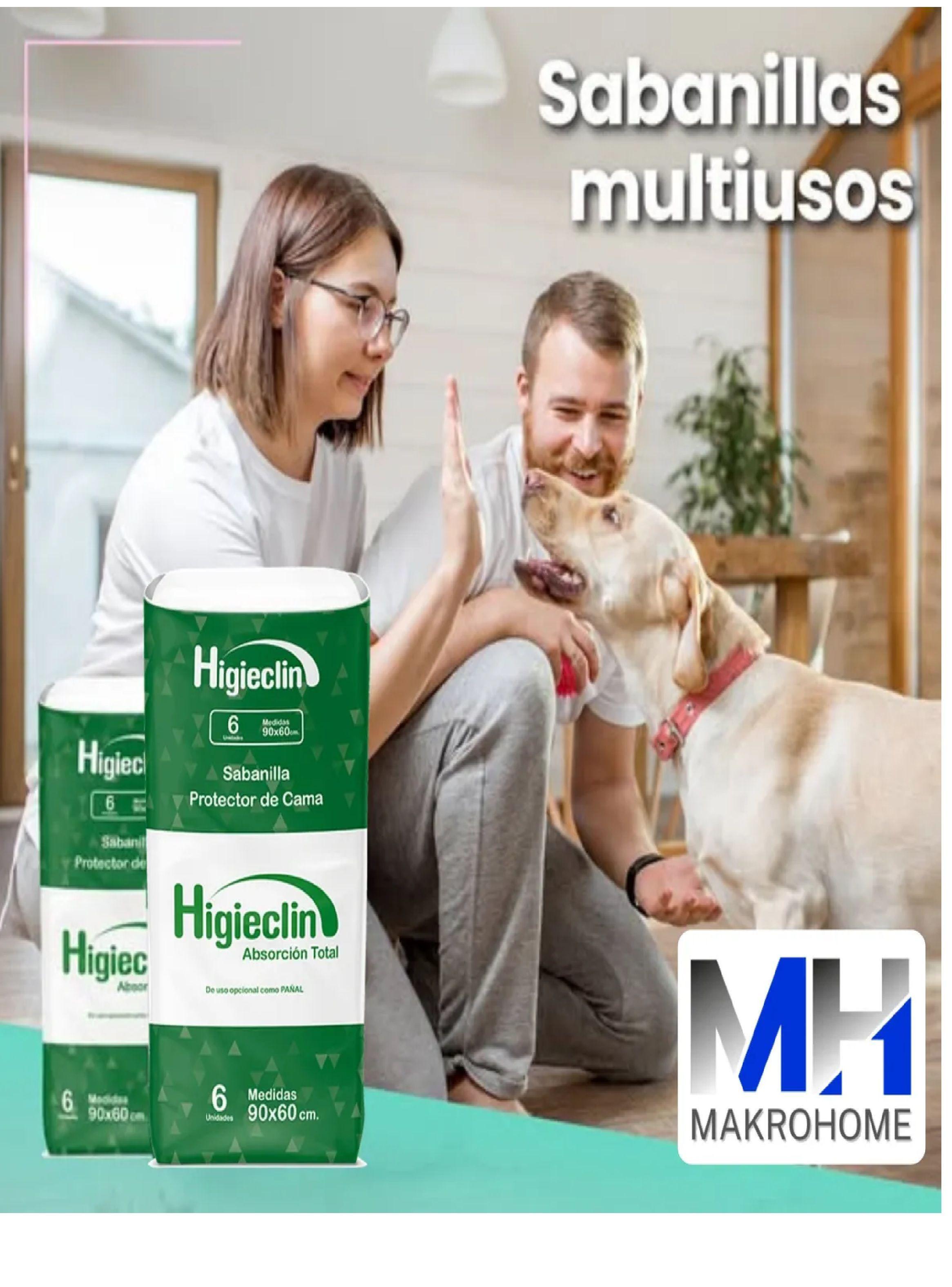 Sabanilla Protectora Higieclin 90x60 Cm X6 Unds Desechable-3