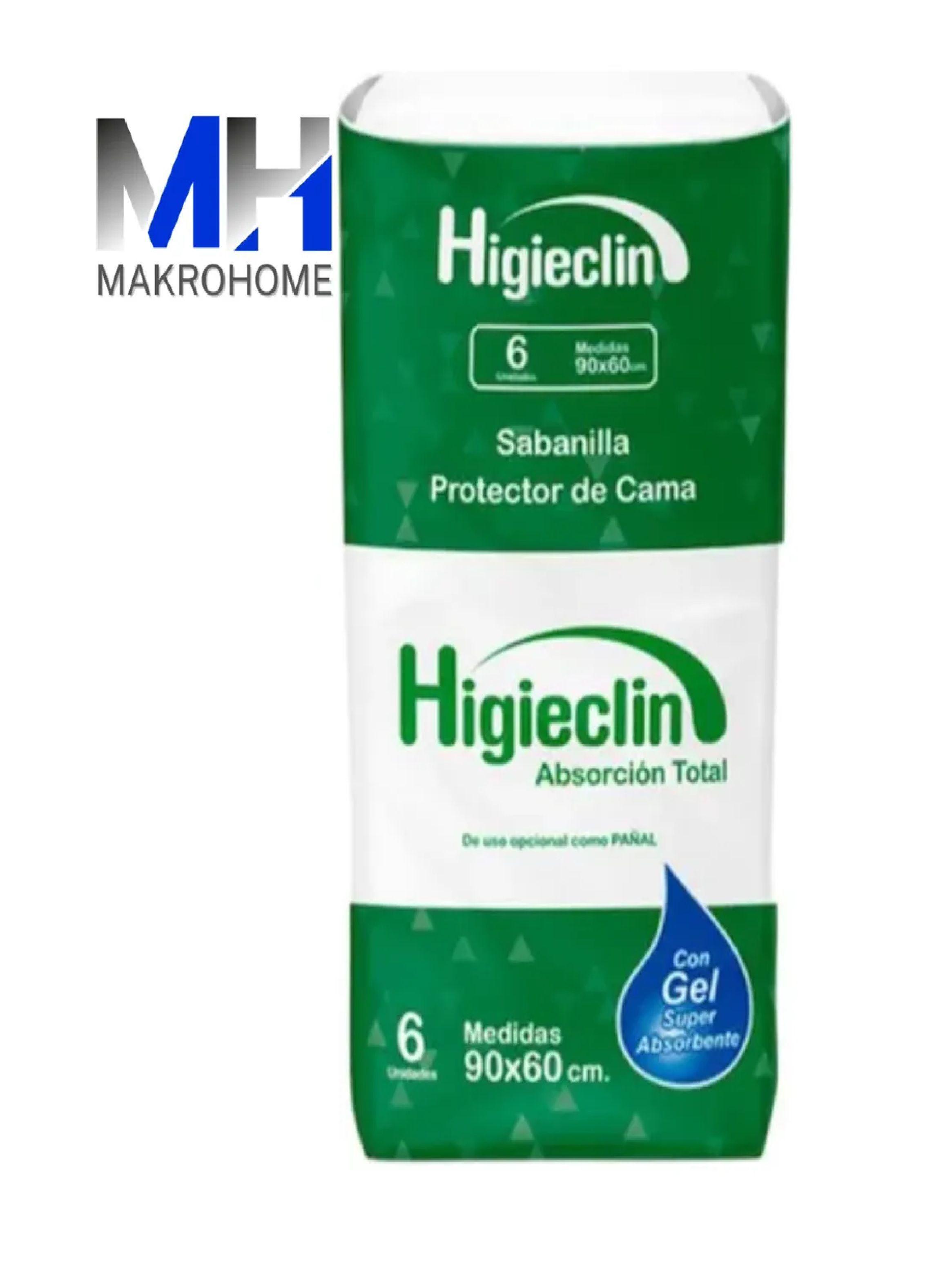 Sabanilla Protectora Higieclin 90x60 Cm X6 Unds Desechable-5