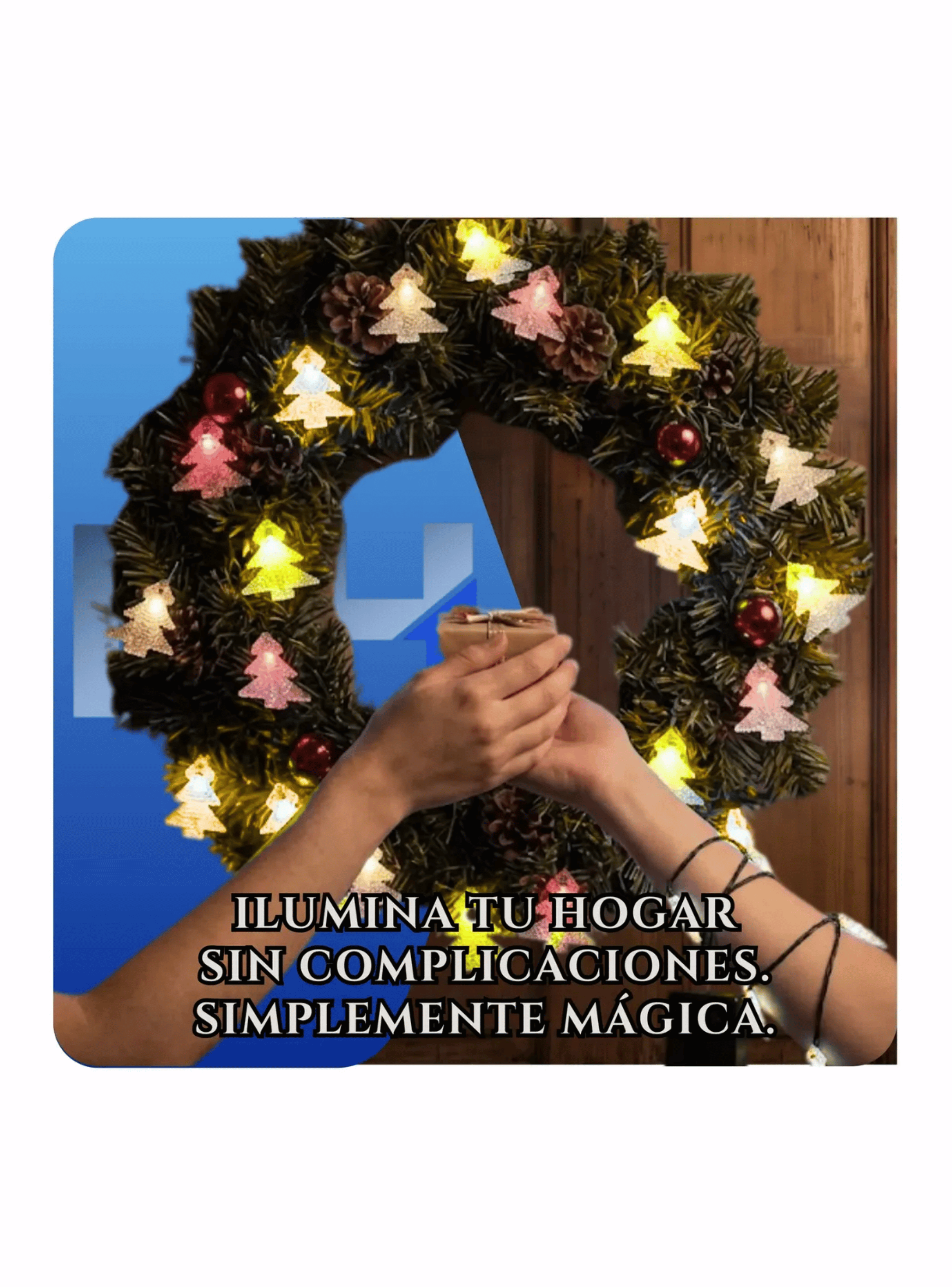 Luces De Navidad Led Arbol De Navidad Lineal 5m 20 Led-7