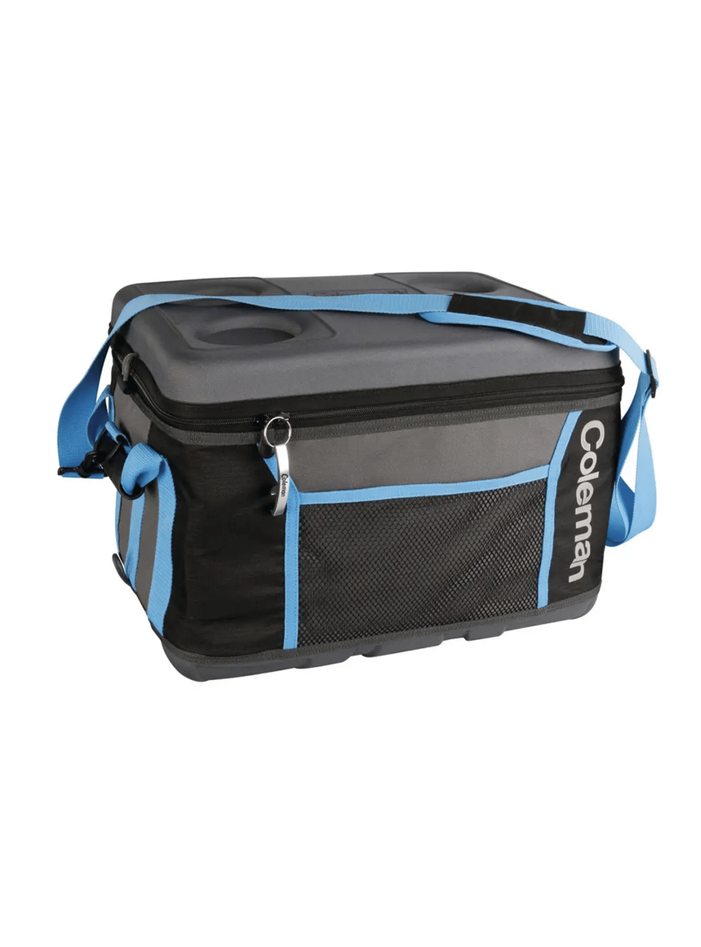 Soft Cooler Eva Negro Coleman Capacidad 45 Latas-2