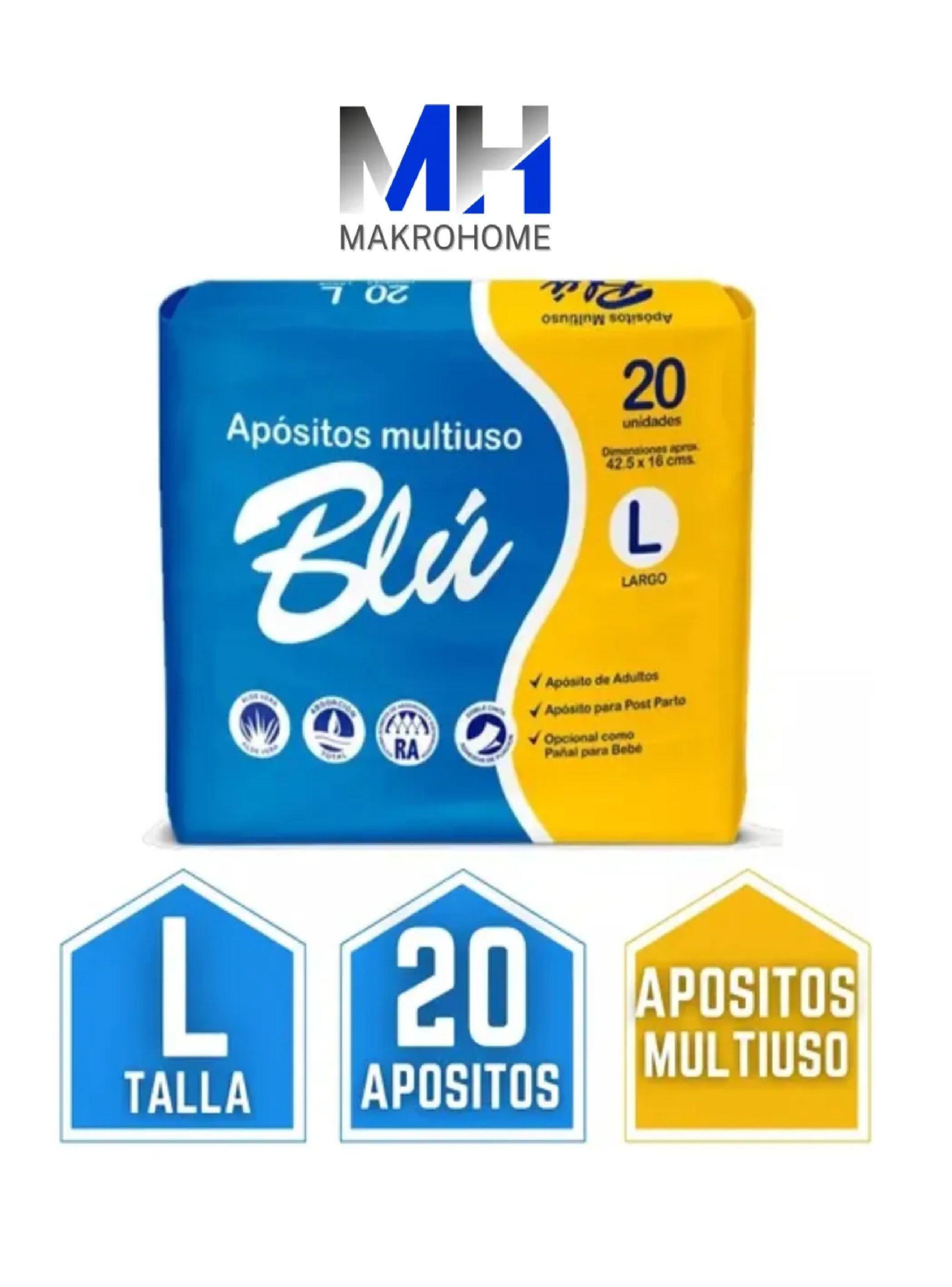 Apositos Blu Incontinencia Leve X20 Unid Proteccion Discreta-2