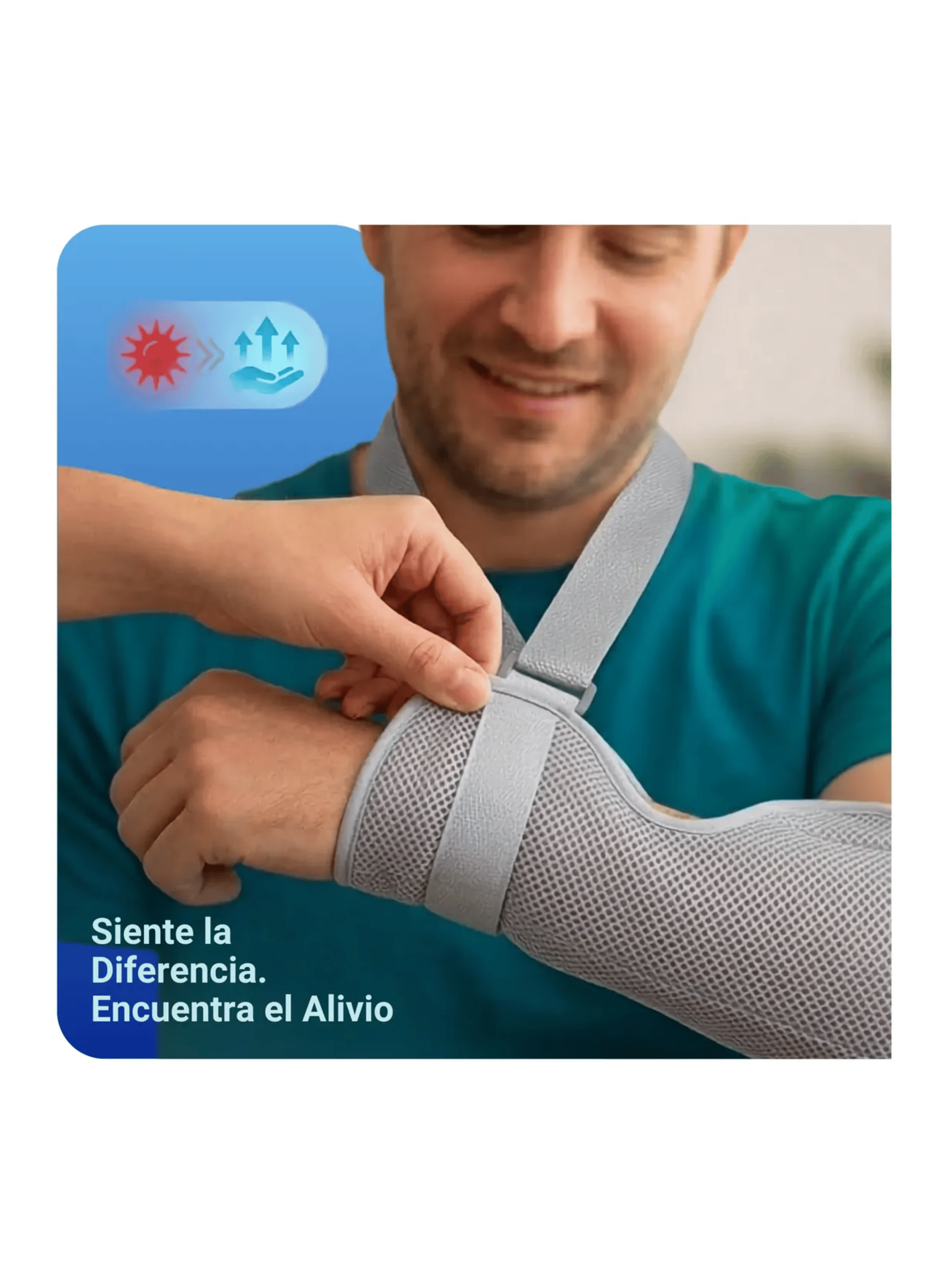 Cabestrillo Para Brazo Inmovilizador Con Barras De Aluminio-5