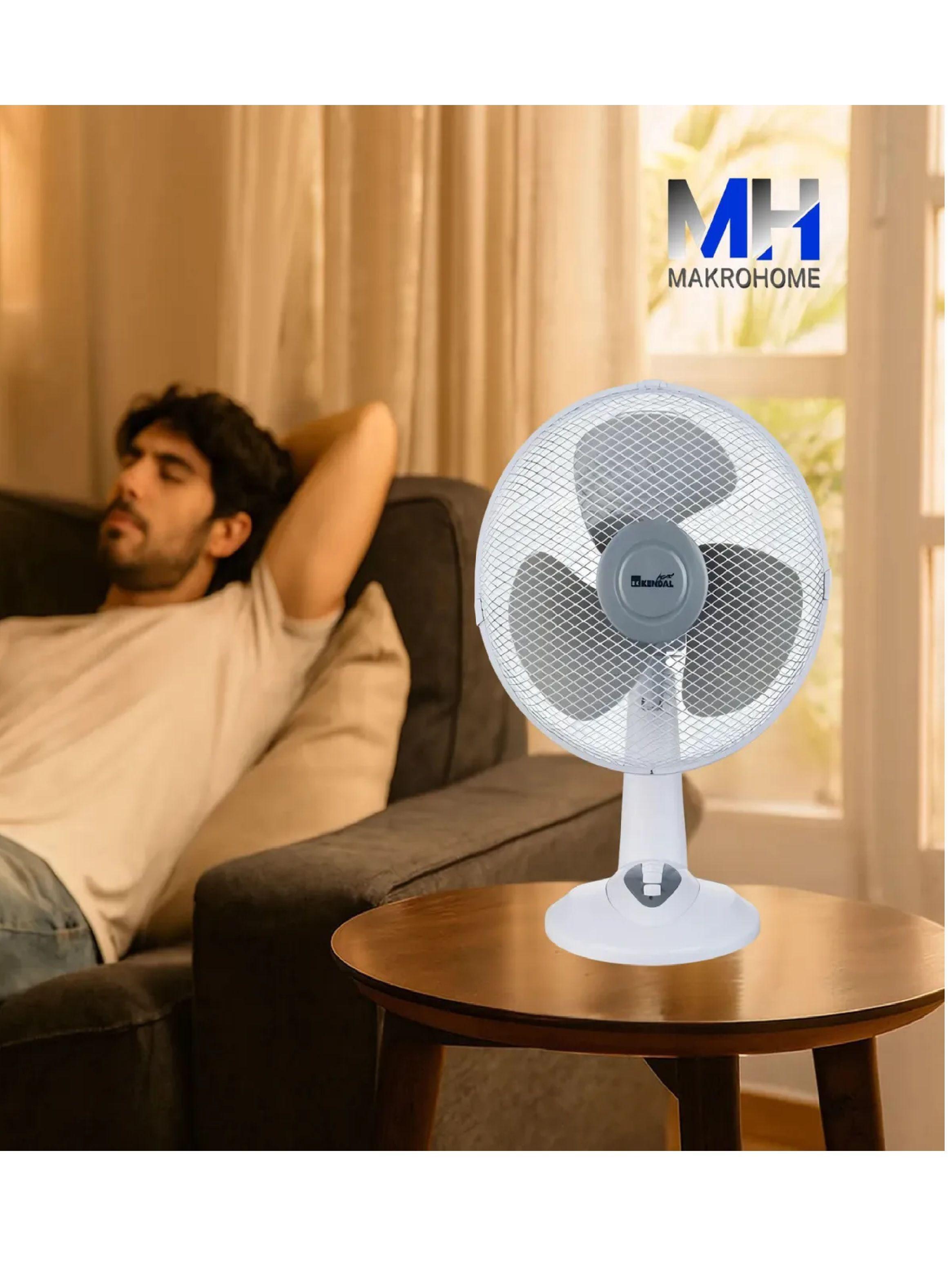 Ventilador Mesa Kendal Sobremesa Silencioso Kf-12d Oscilante-4