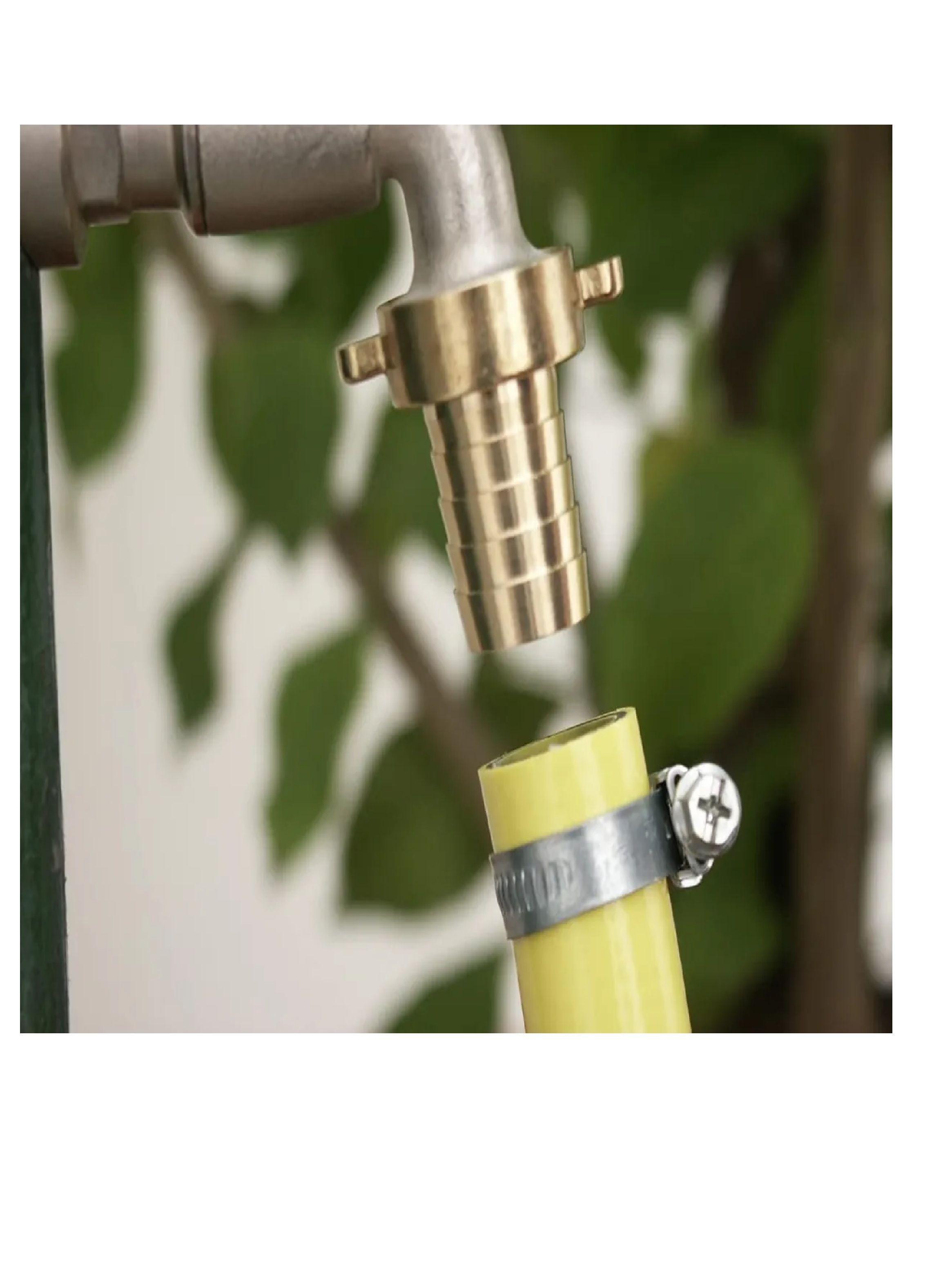 Union Adaptador Metalico Manguera 1/2 Para Llave 3/4 Taumm-2