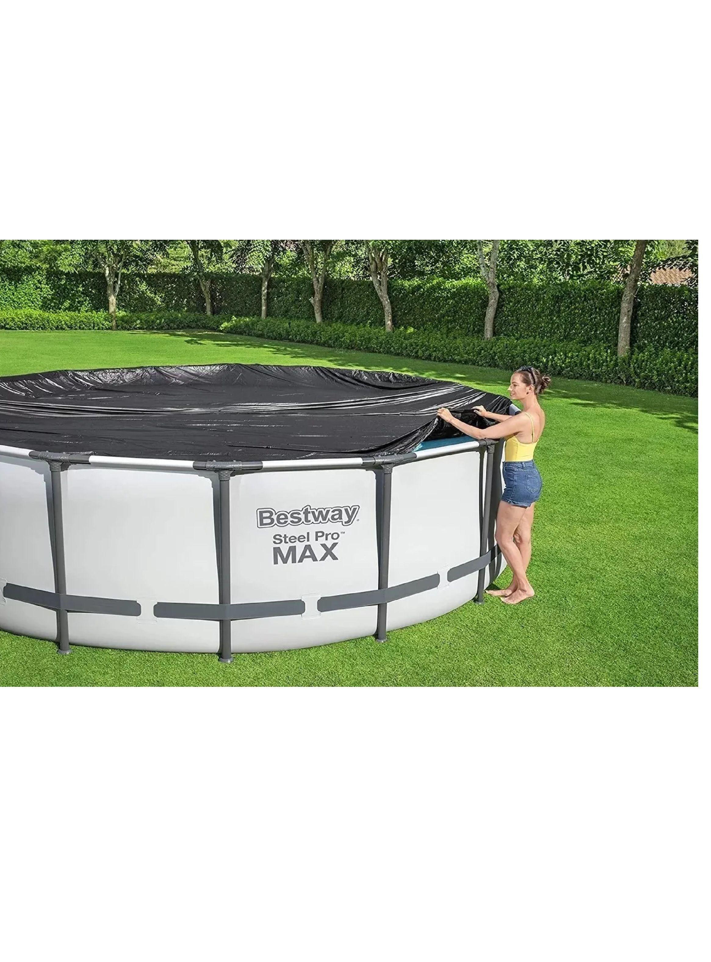 Cobertor Piscina 549cm - Bestway Cubre Piscina Redonda Solar-4