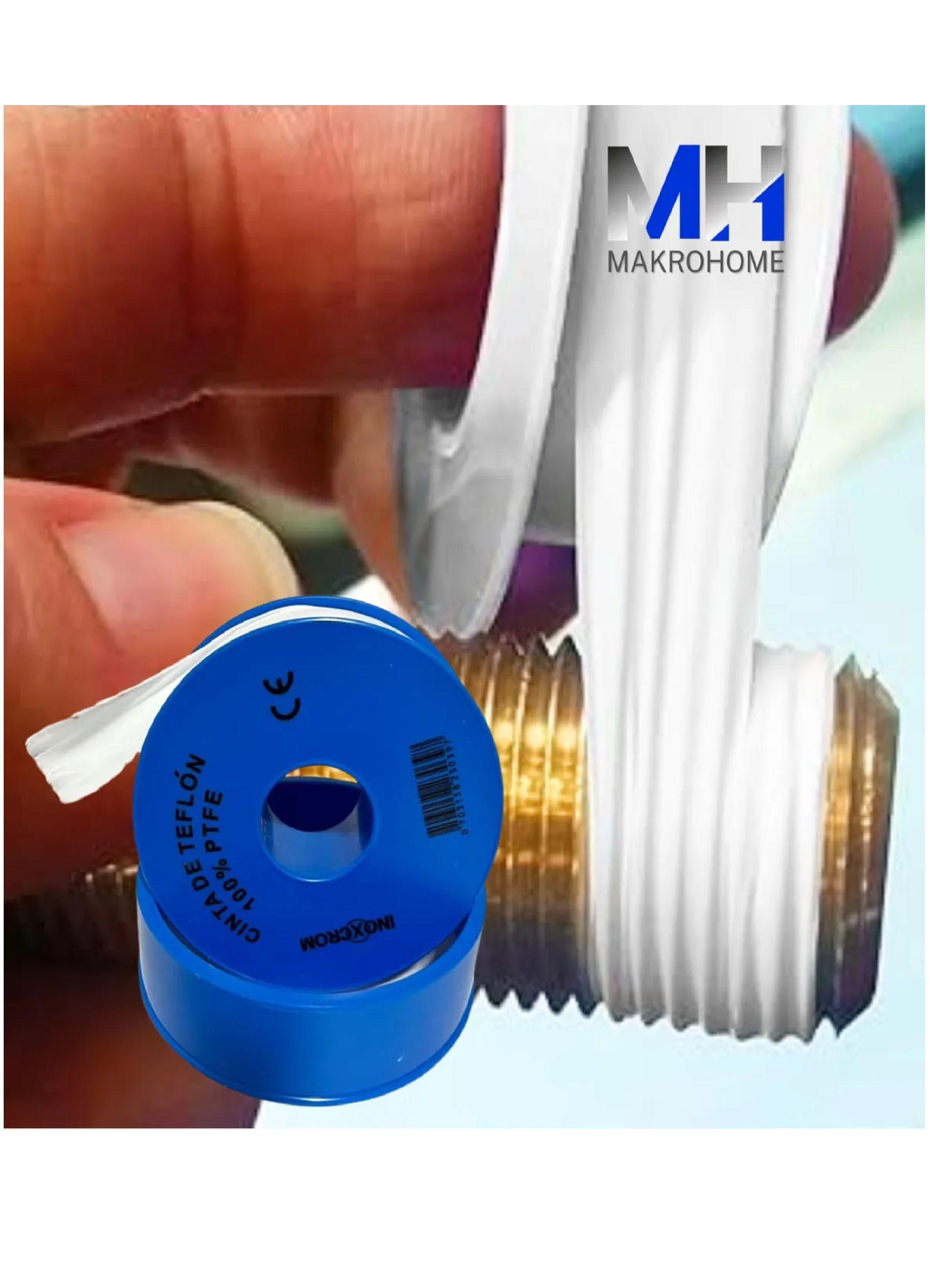 Teflon Multiuso 3/4 Inoxcrom 50mt Alta Densidad Profesional-1