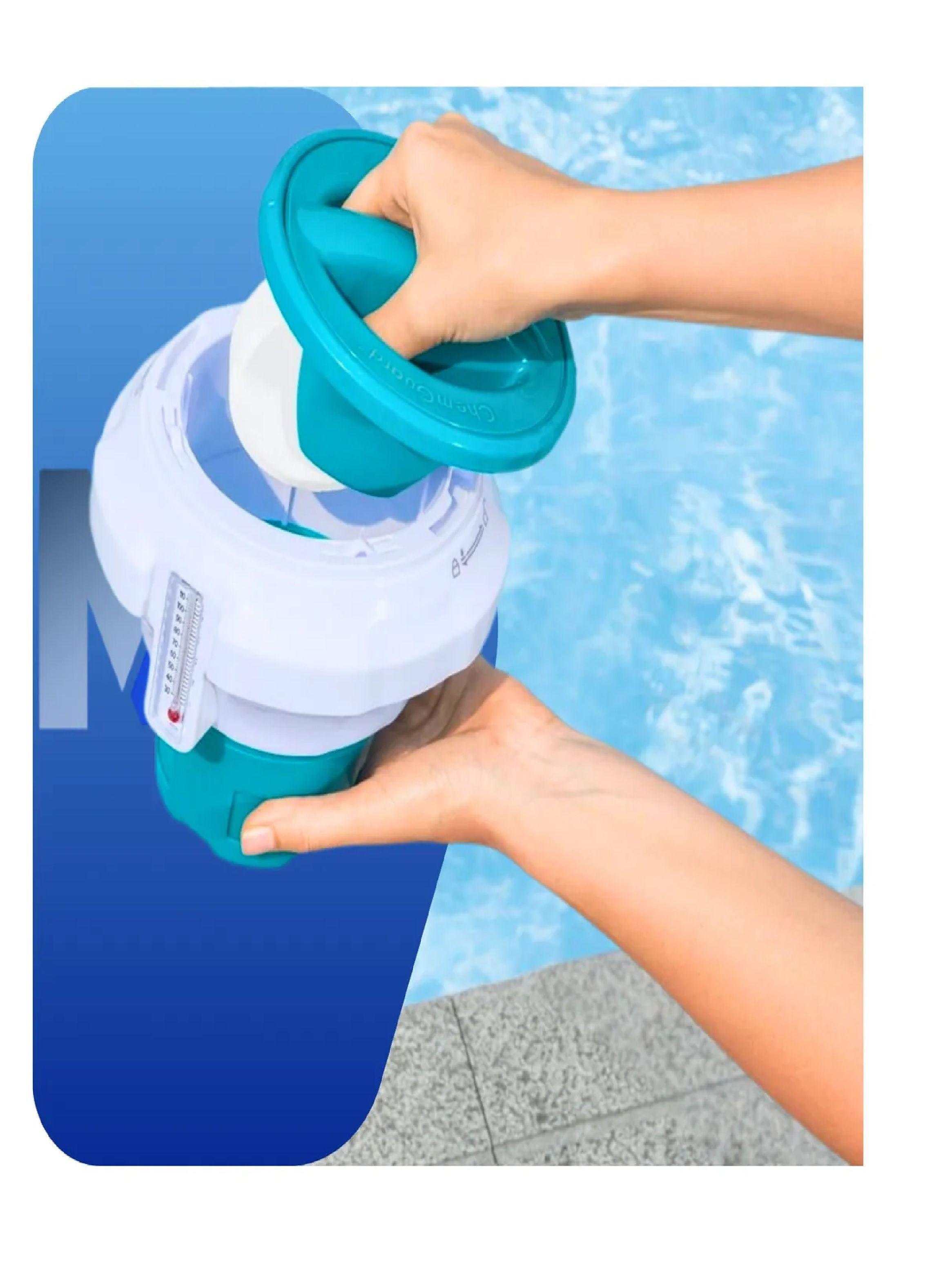 Dispensador Flotante Bestway Chemguard La Clave Para El Agua-5