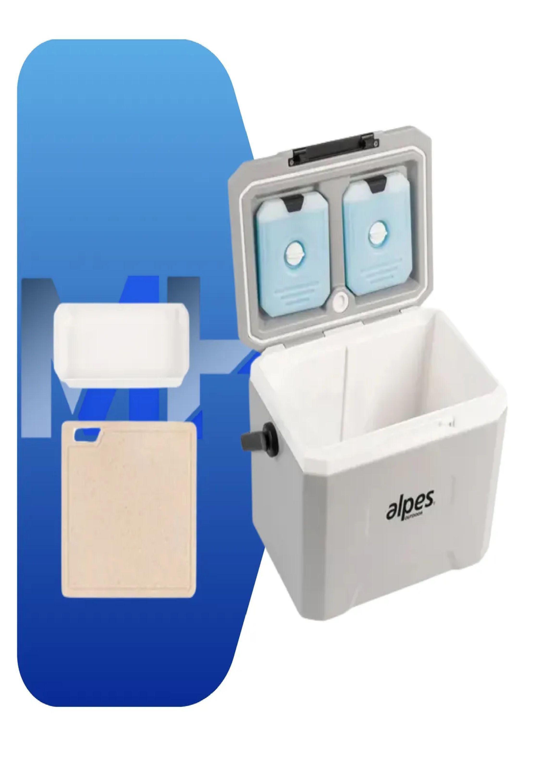 Nevera Rigida Alpes 22 Litros Cooler Termica Con 2 Ice Pack-1
