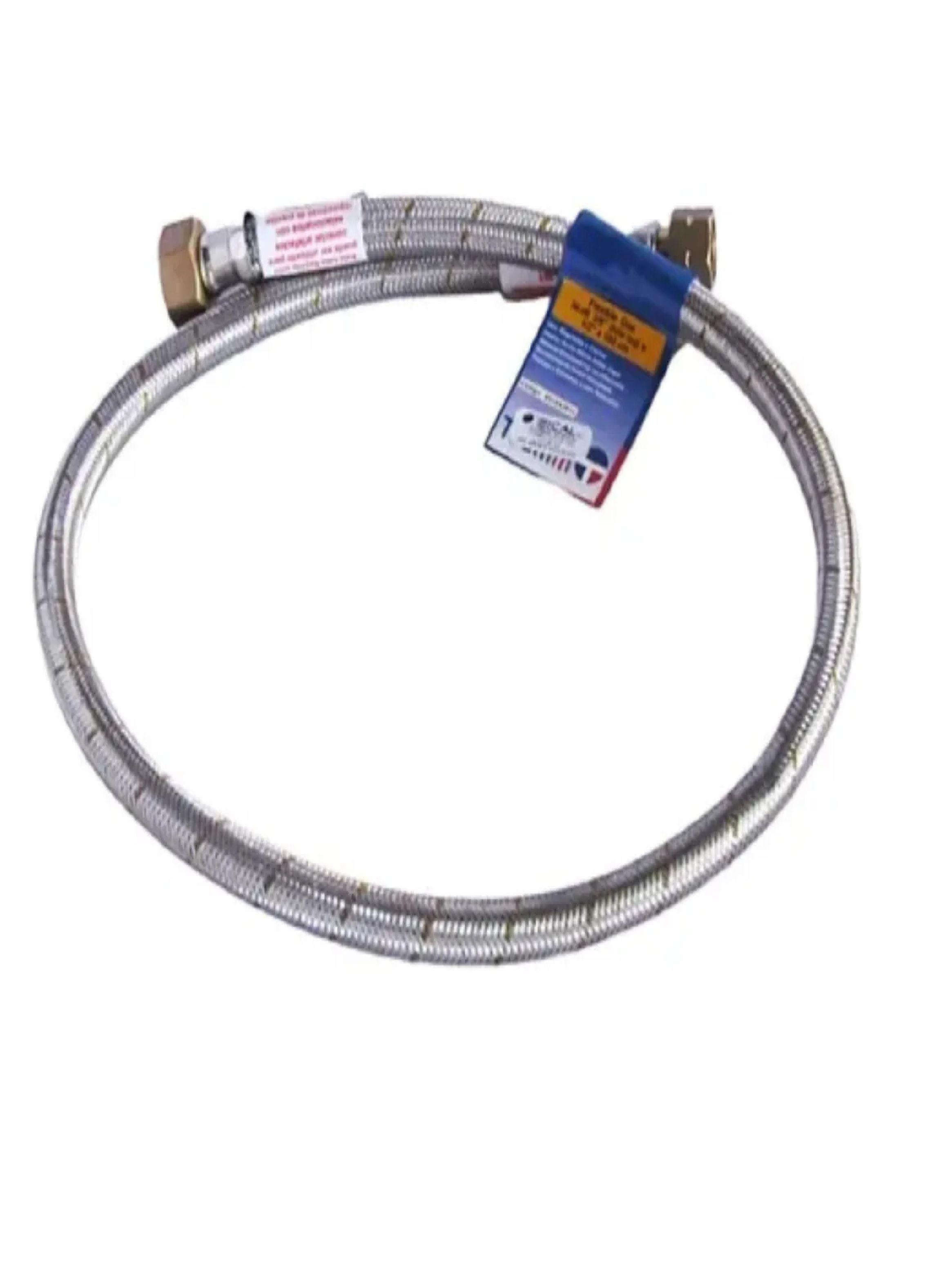 Flexible Para Gas 3/8 Hi Izquierdo X 1/2 Hi 1 Mts Taumm-0