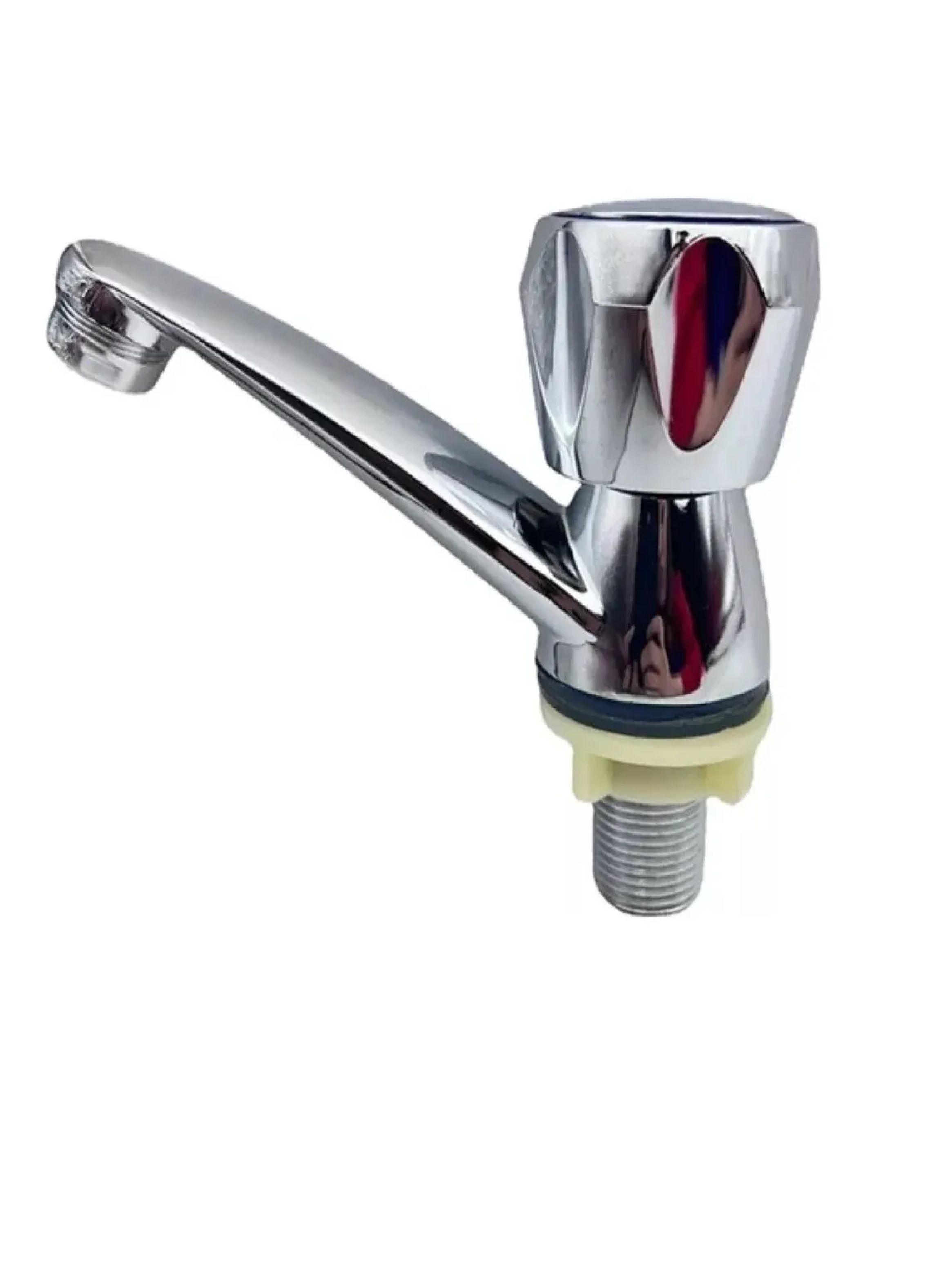 Llave Lavatorio Plástica Abs Cromado Mirage Taumm-1