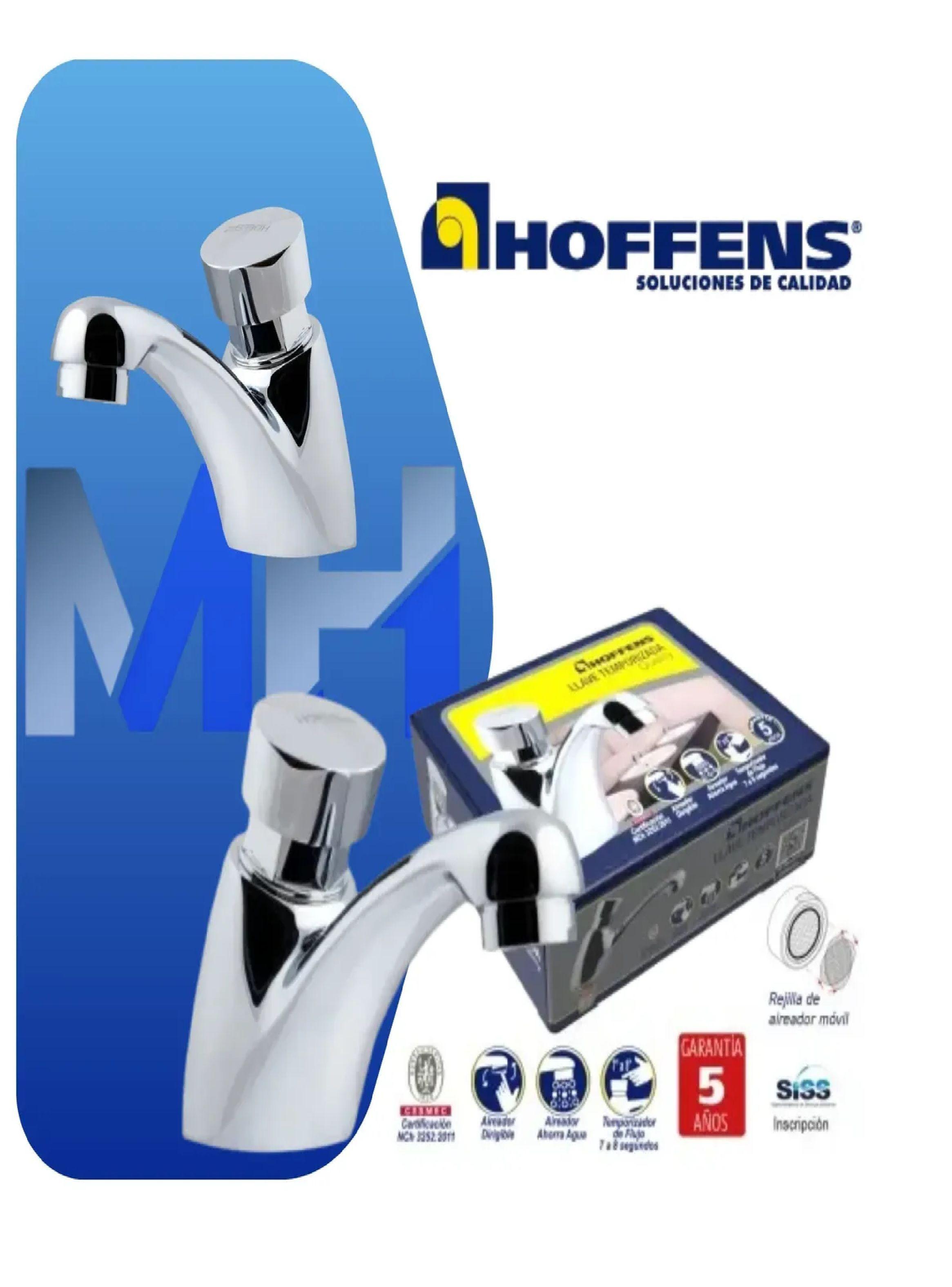 Llave Lavatorio Temporizada Quality Certificada Cesmec 1/2-3