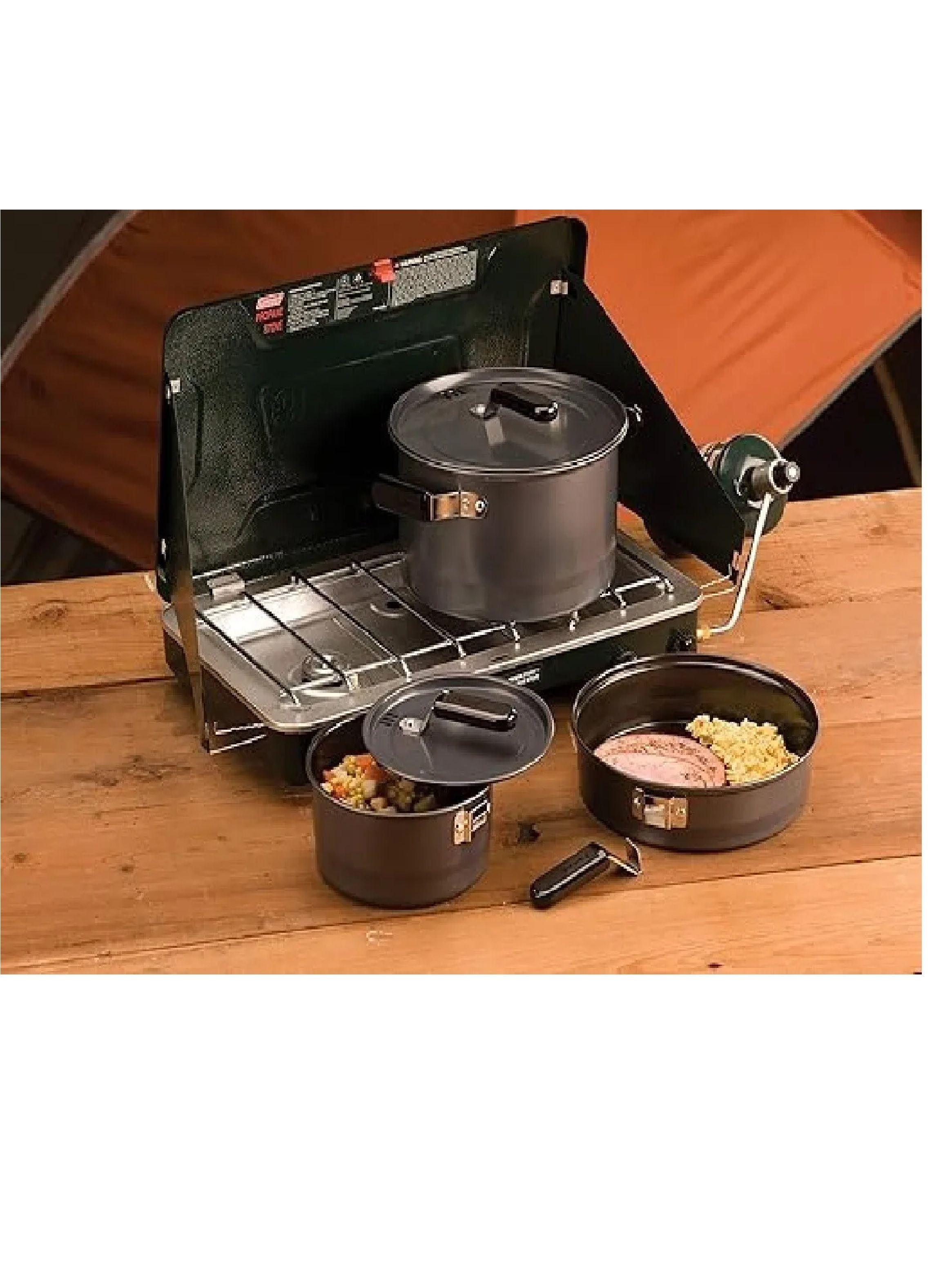 Set De Cocina Coleman De 6 Piezas Con Cacerola Familiar-4