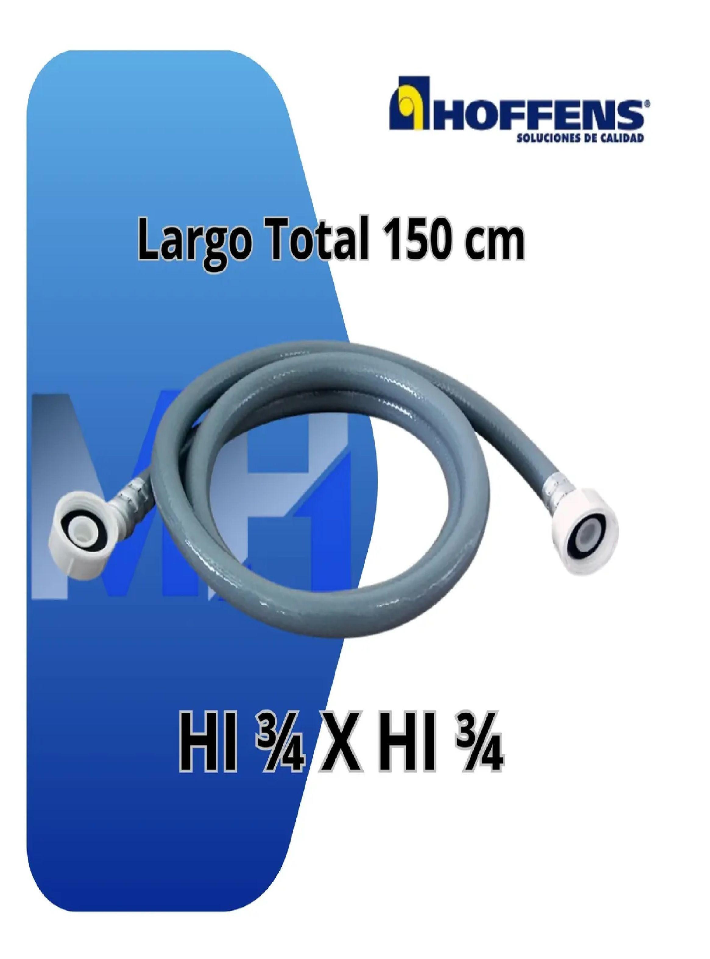 Manguera Lavadora Universal 1,5 M 3/4 Hi Reforza Hoffens X2-3
