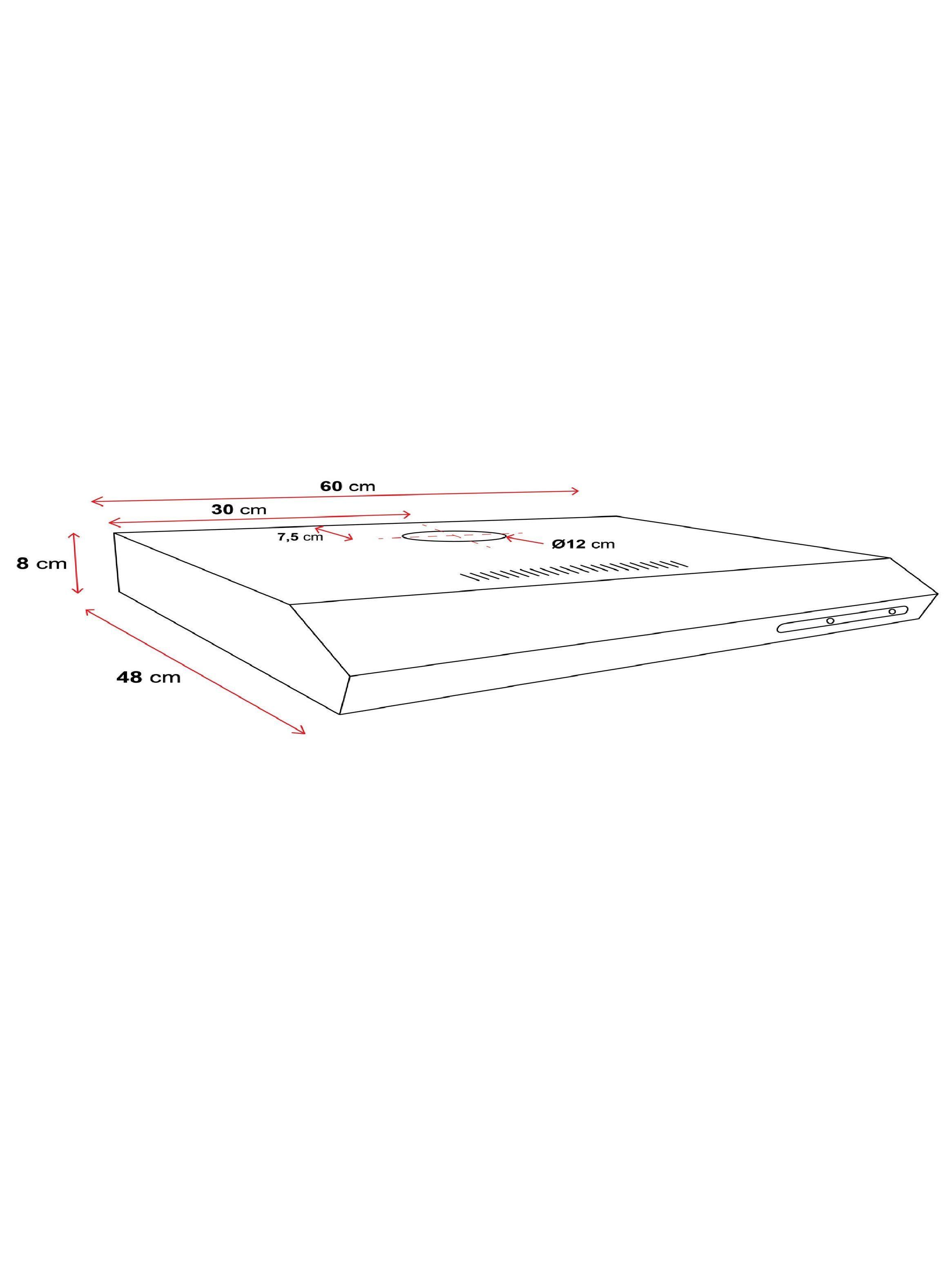 Campana Extractora, Sindelen, Ca-605bl Slim Style-5