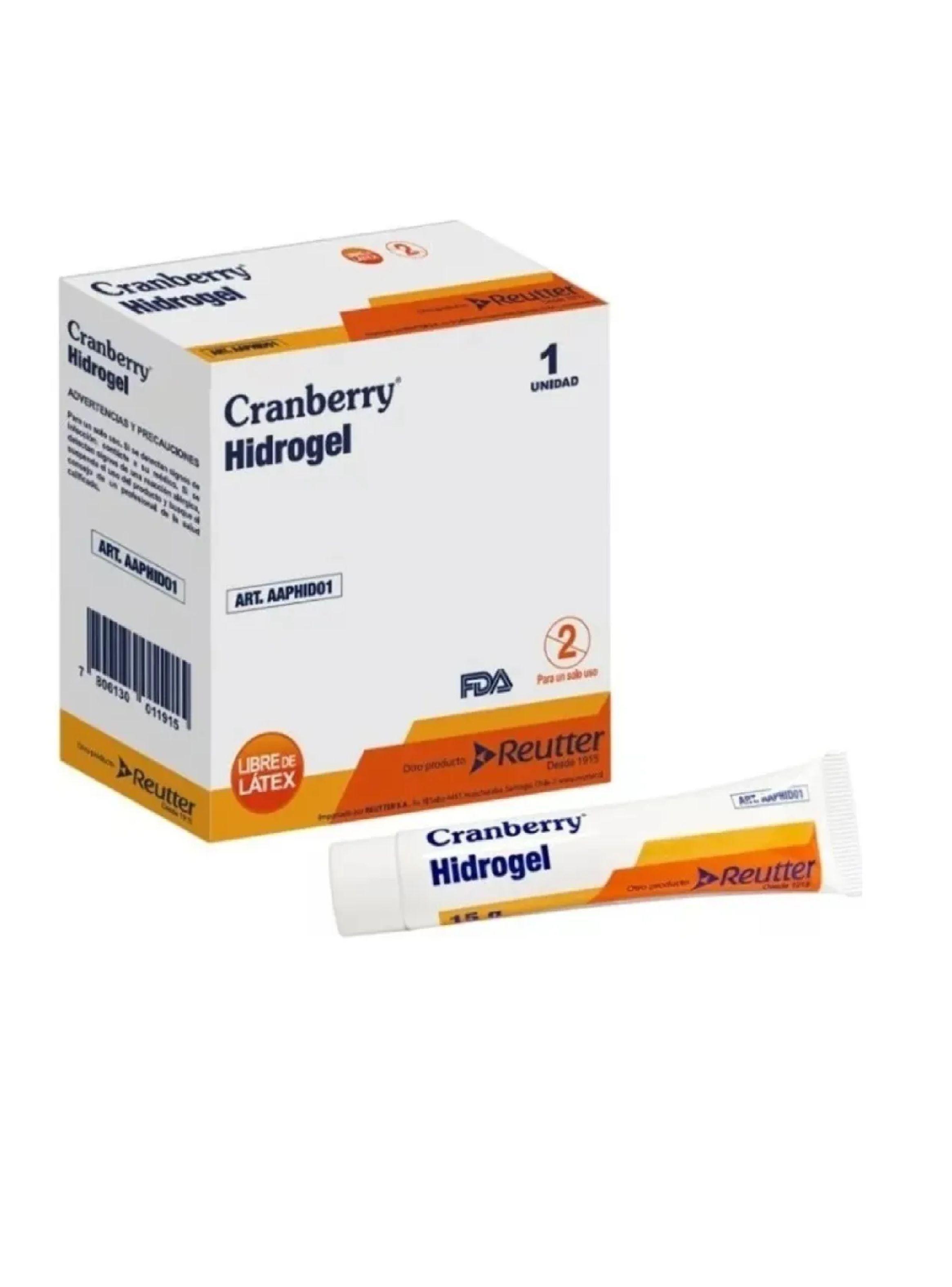 Hidrogel Para Heridas Y Cicatrices Cranberry Tubo 15gr Unid-2