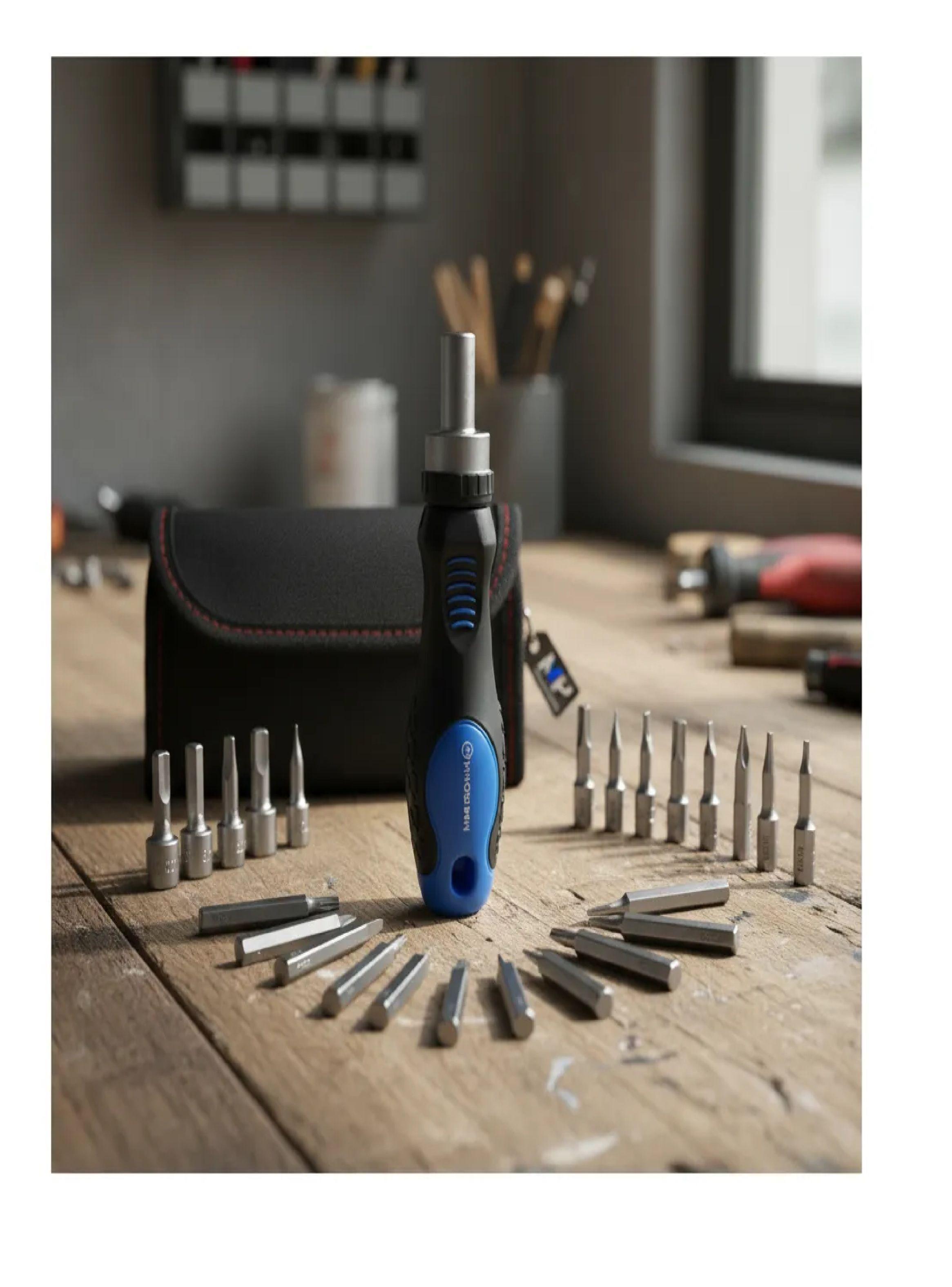 Set De Destornillador Con Puntas Intercambiables X26 Pcs-3