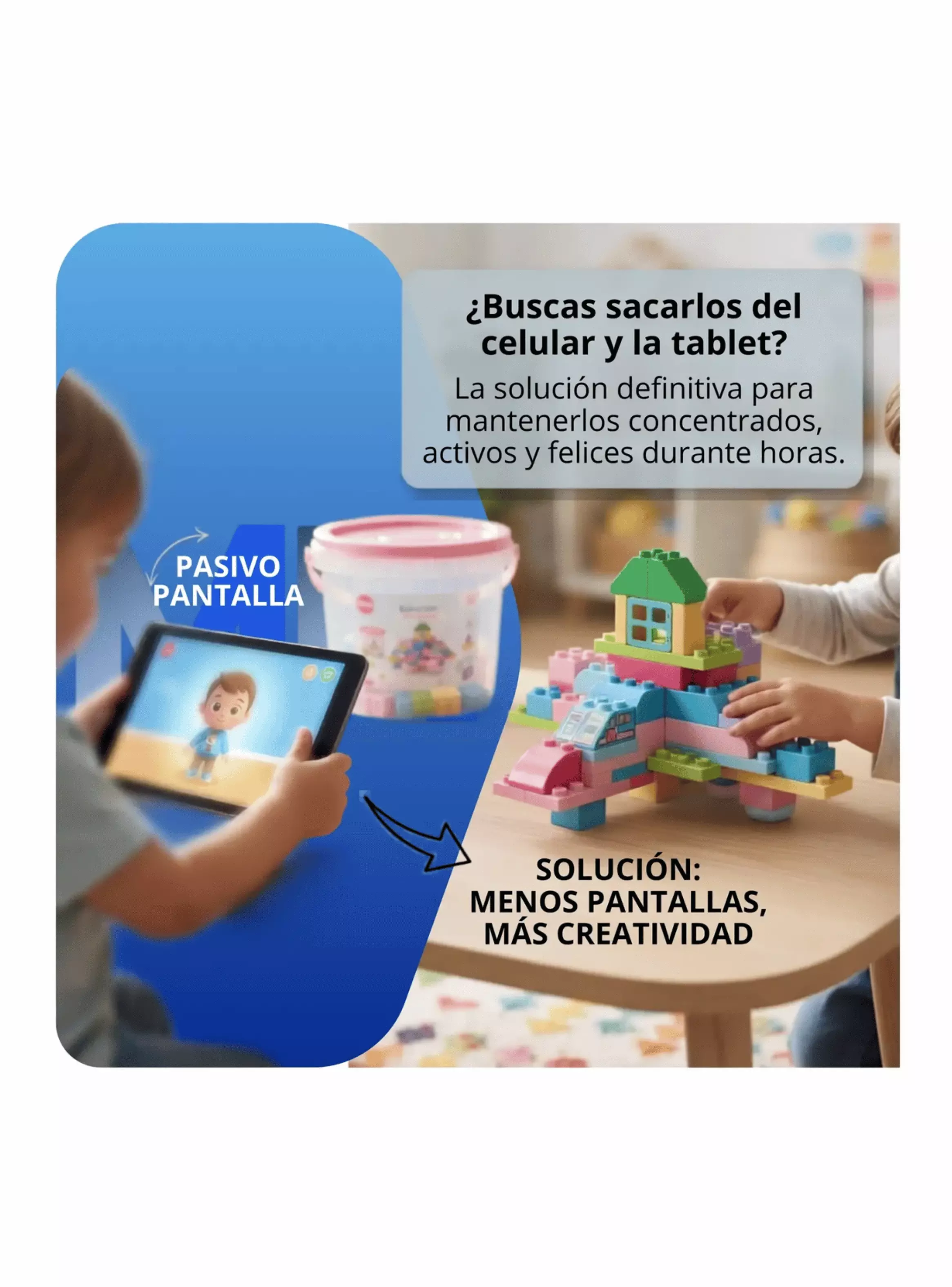 Bloques De Construccion Infantil En Balde Armatodo Didactico-4