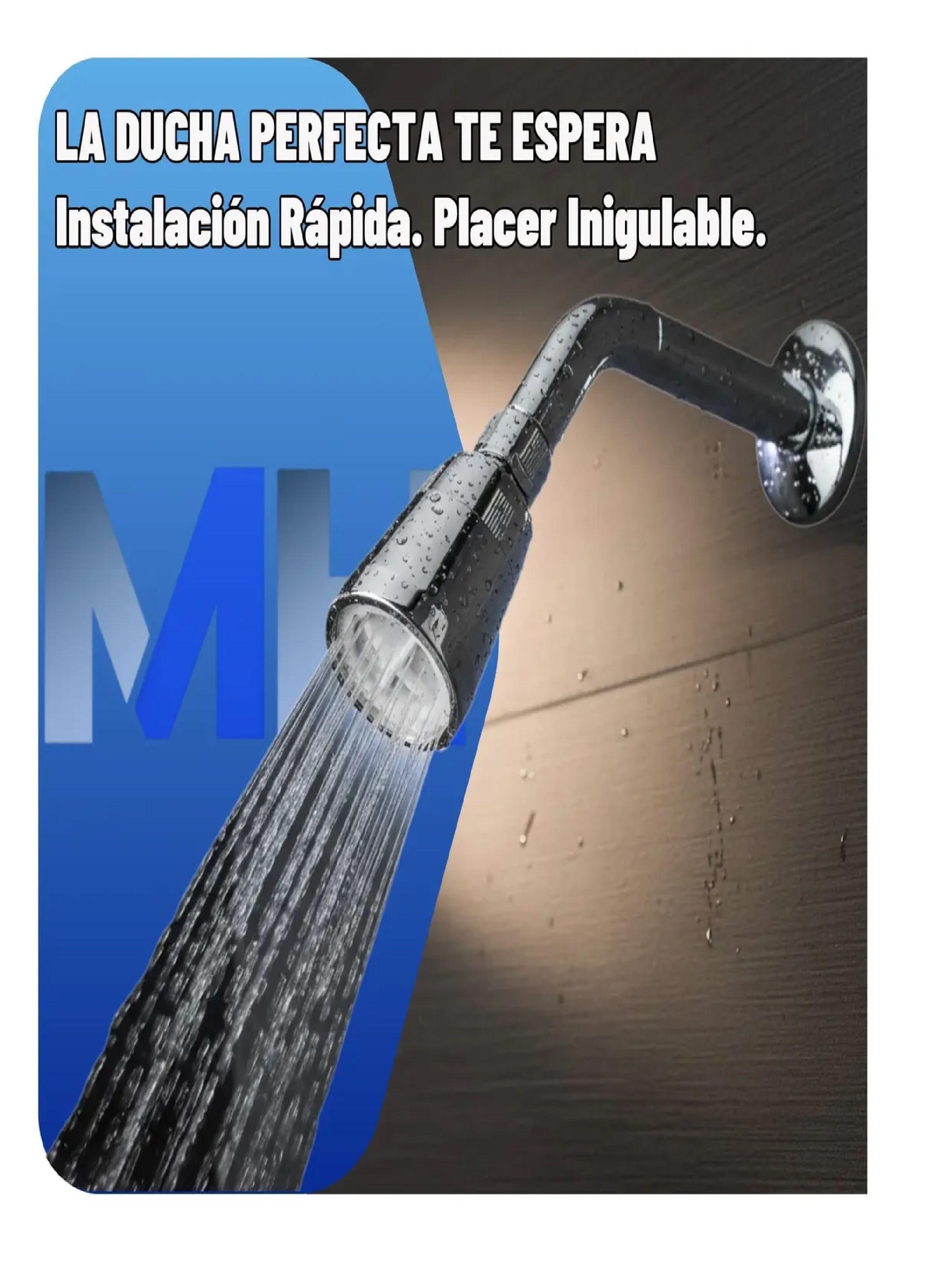 Brazos Ducha Plastico Cromada Al Muro Con Difusor Taumm X18-4