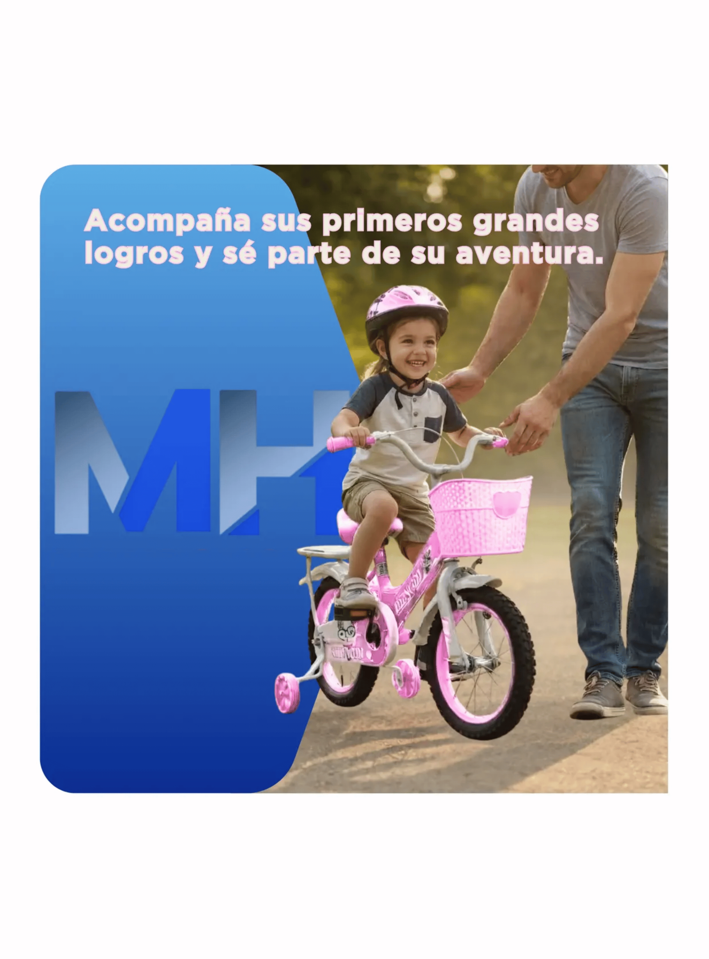 Bicicleta Infantil Con Rueditas Aro 12 Aro 16 Aro 20 Canasto-4