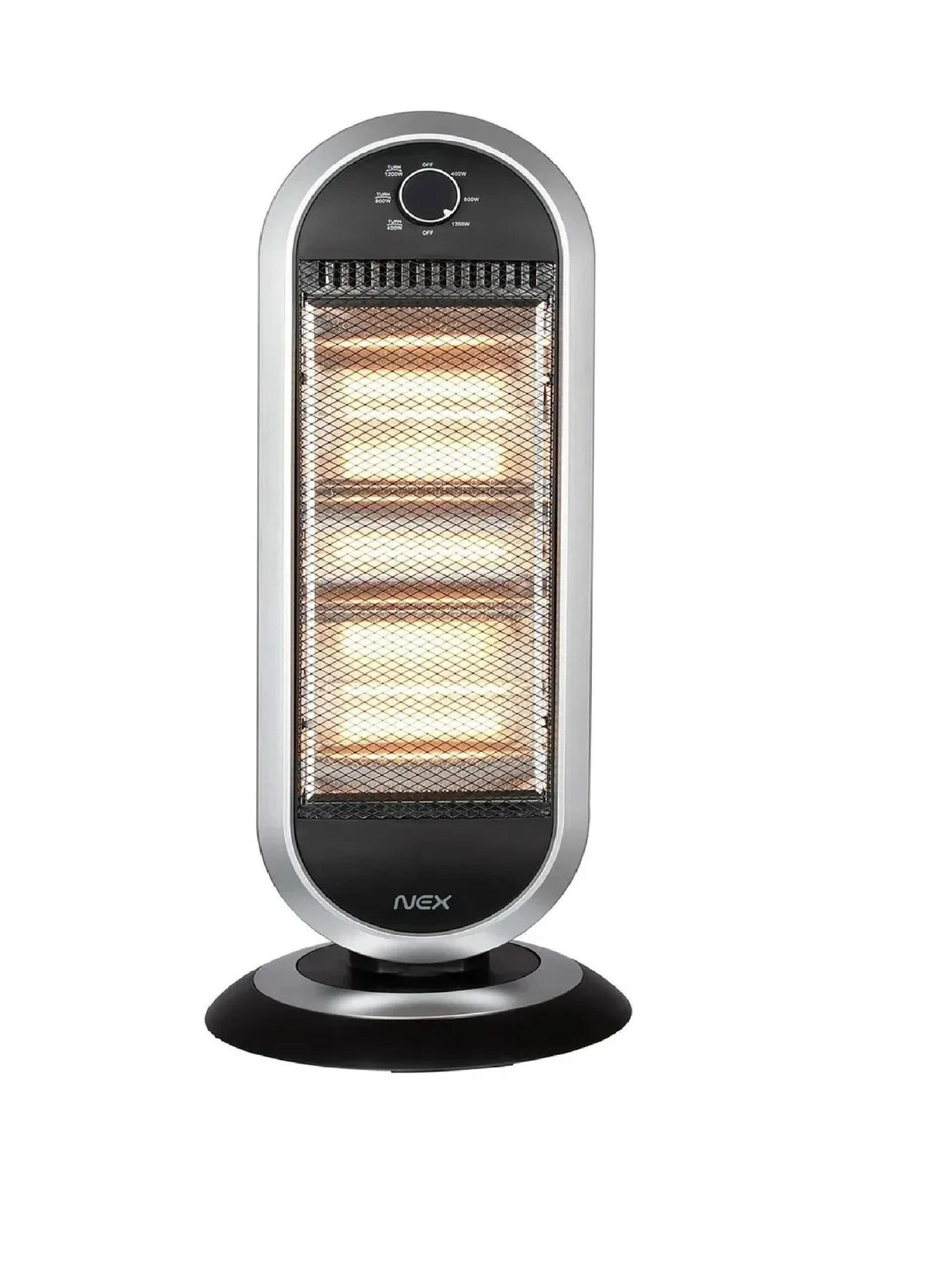 Calefactor Estufa Halogena Nex 1100w Antivuelco-0