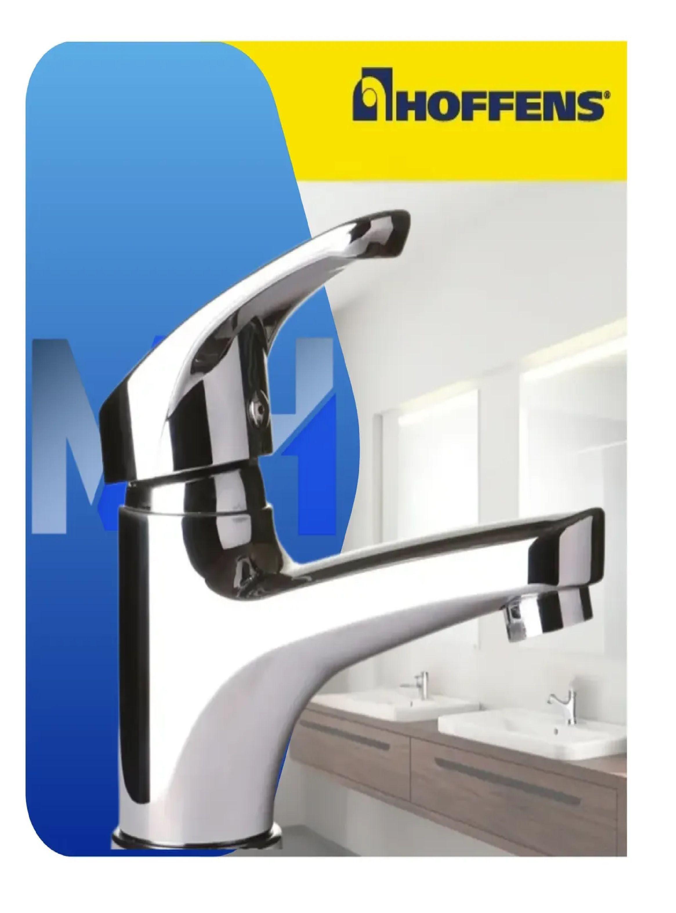 Monomando Lavatorio Baño Allegra Cromo + Flexibles Vinilo-3