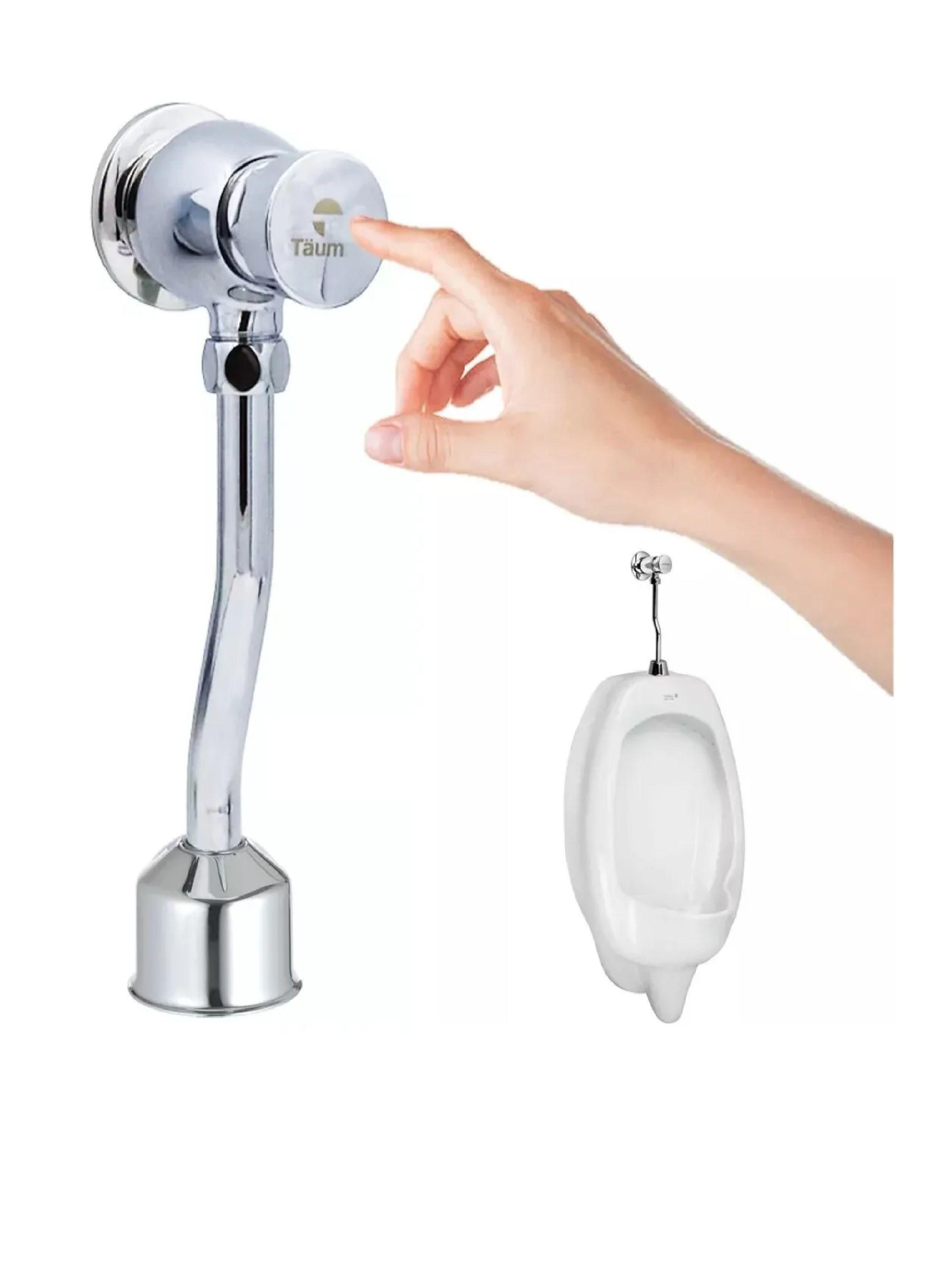 Llave Temporizada Urinario Descarga Regulable Boton Taumm-1