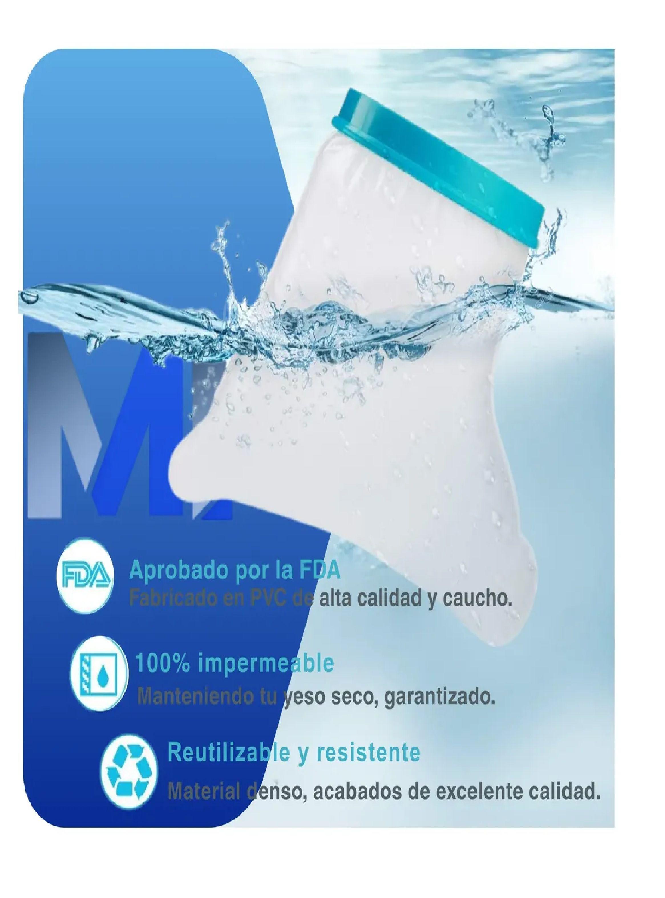 Protector De Yeso Impermeable Pie Adulto 100% Hermetico-2