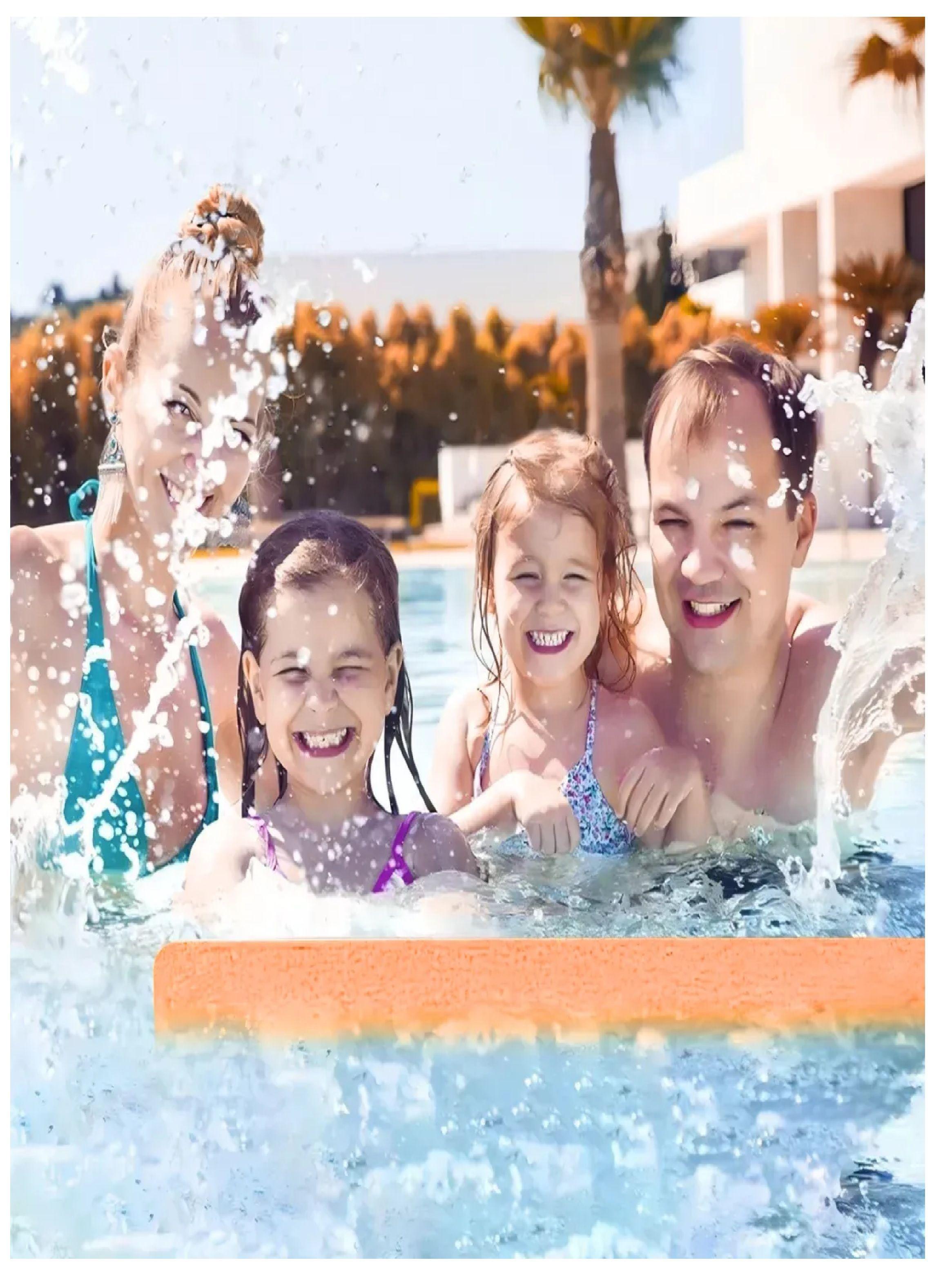 Fideos Flotadores De Espuma Para Piscina Pack X 10 Naranja-3