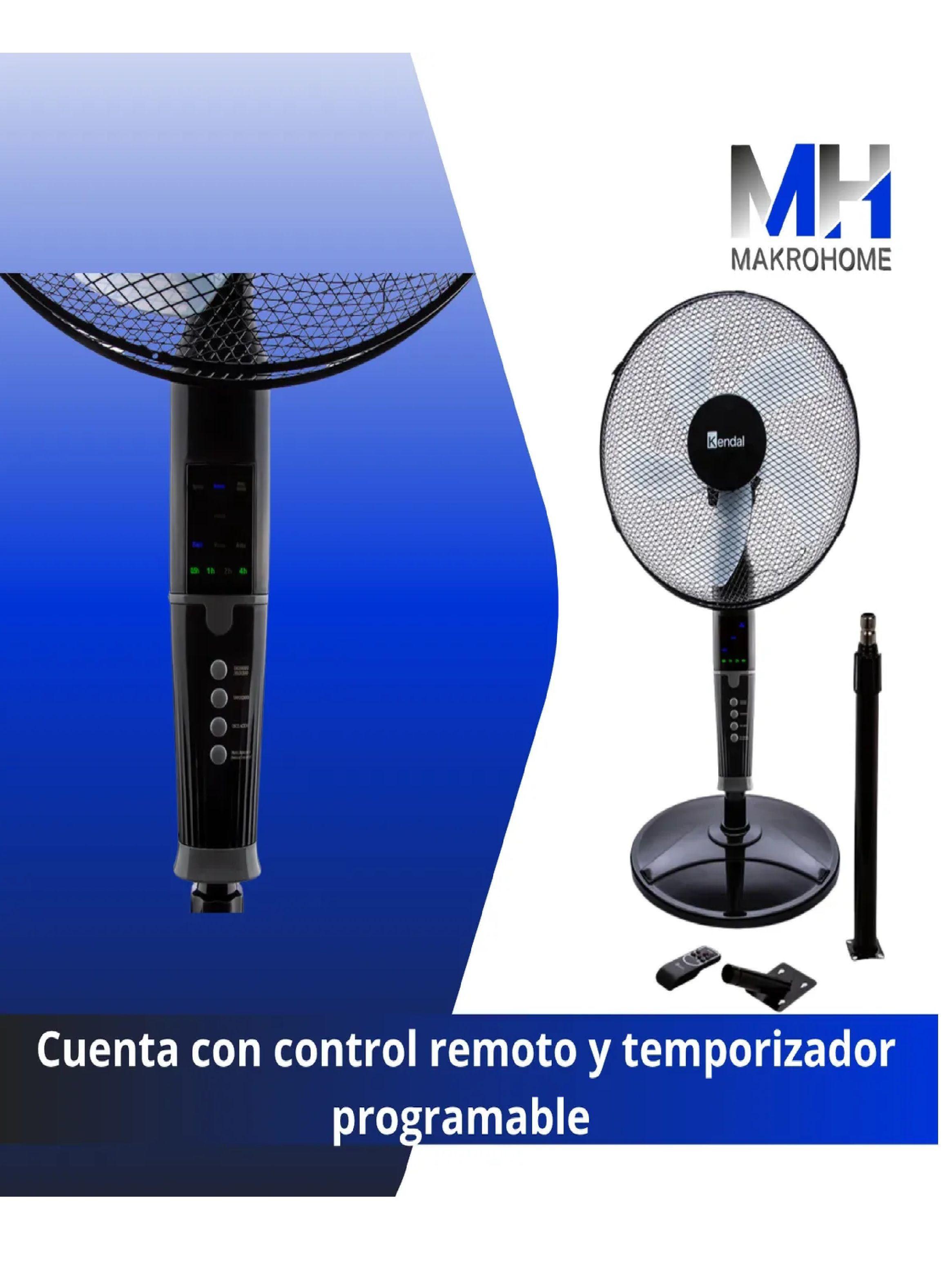 Ventilador 3 En 1 Kendal 16 Pulgadas Negro 3 Velocidades-2