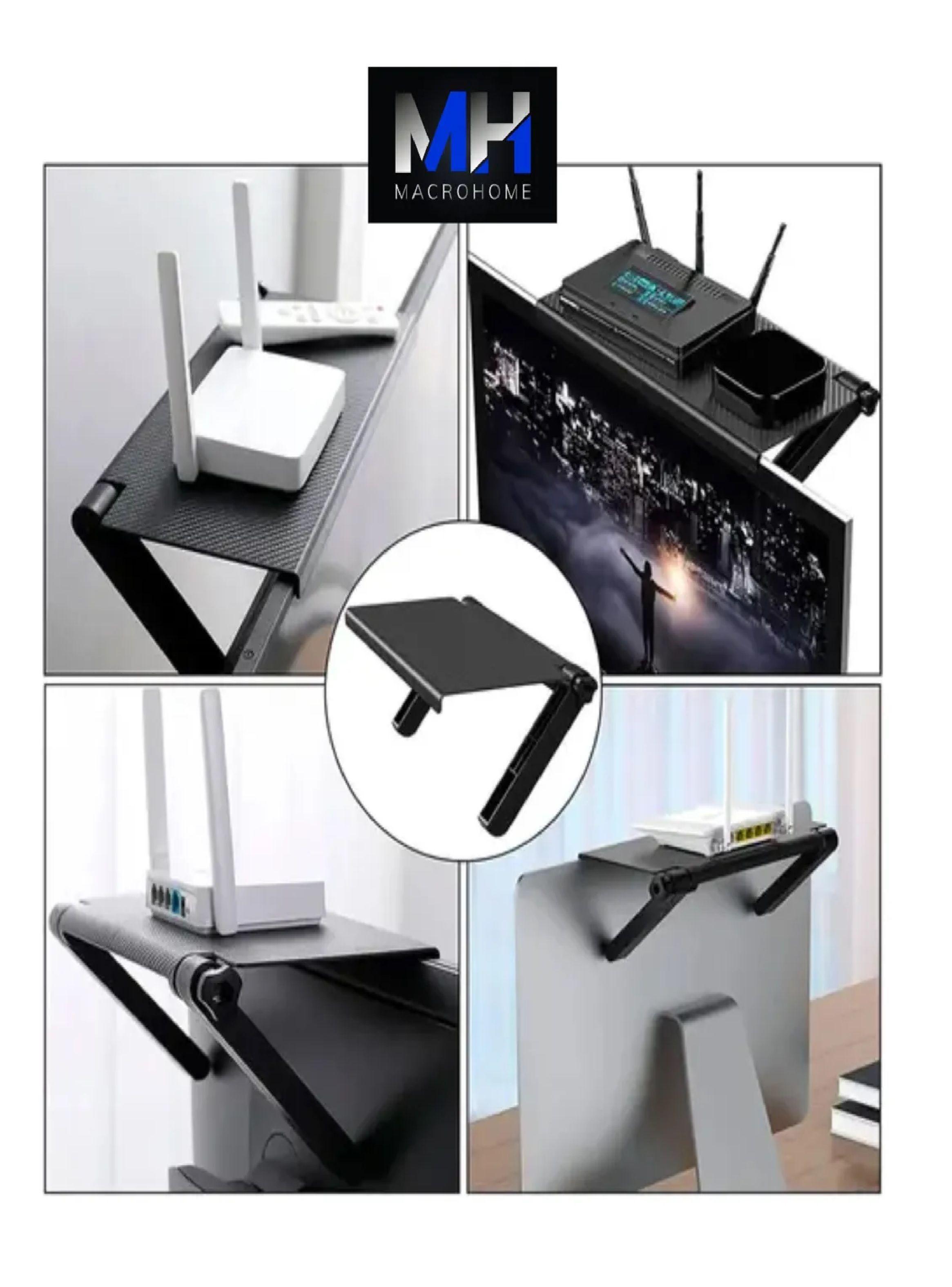Repisa Estante Soporte Sobre Pantalla Tv Ajustable Plegable-4