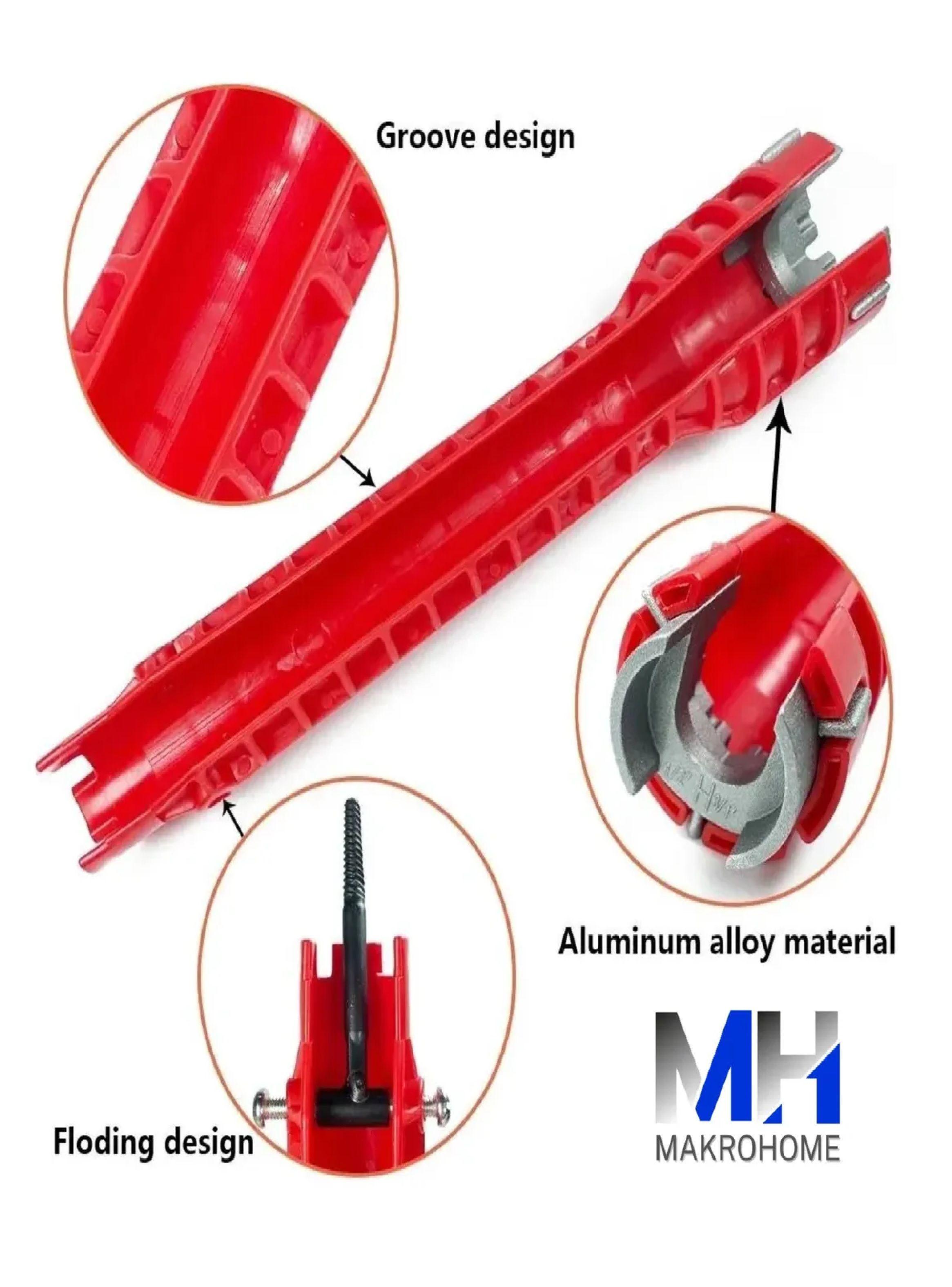 Llave Gasfiteria Multifuncion 8 En 1 Grifería Baño Cocina-3