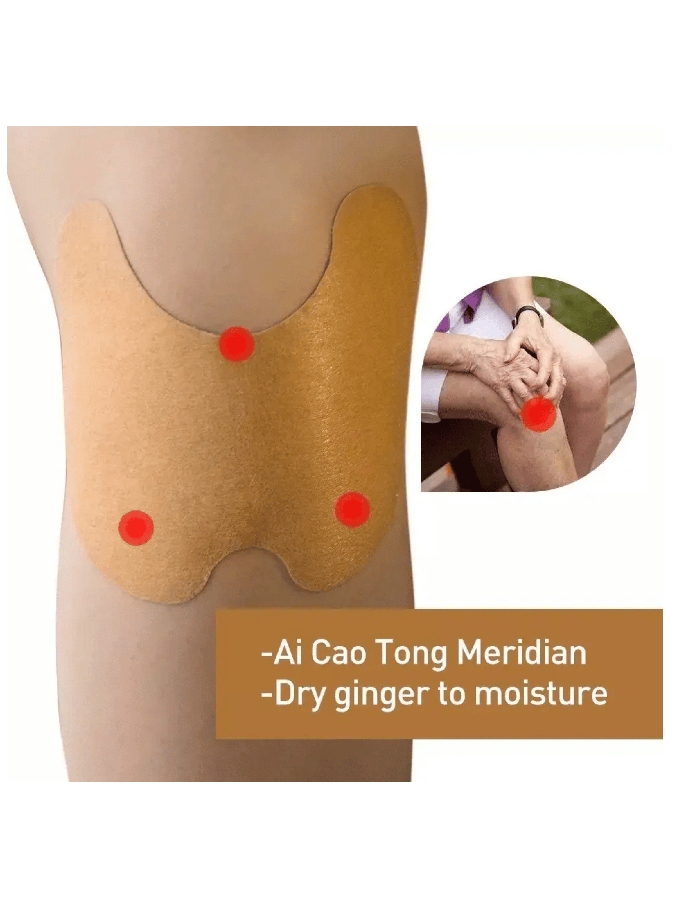 Parche Para Aliviar Calmar Eliminar Dolor De Rodilla 10 Uni-6